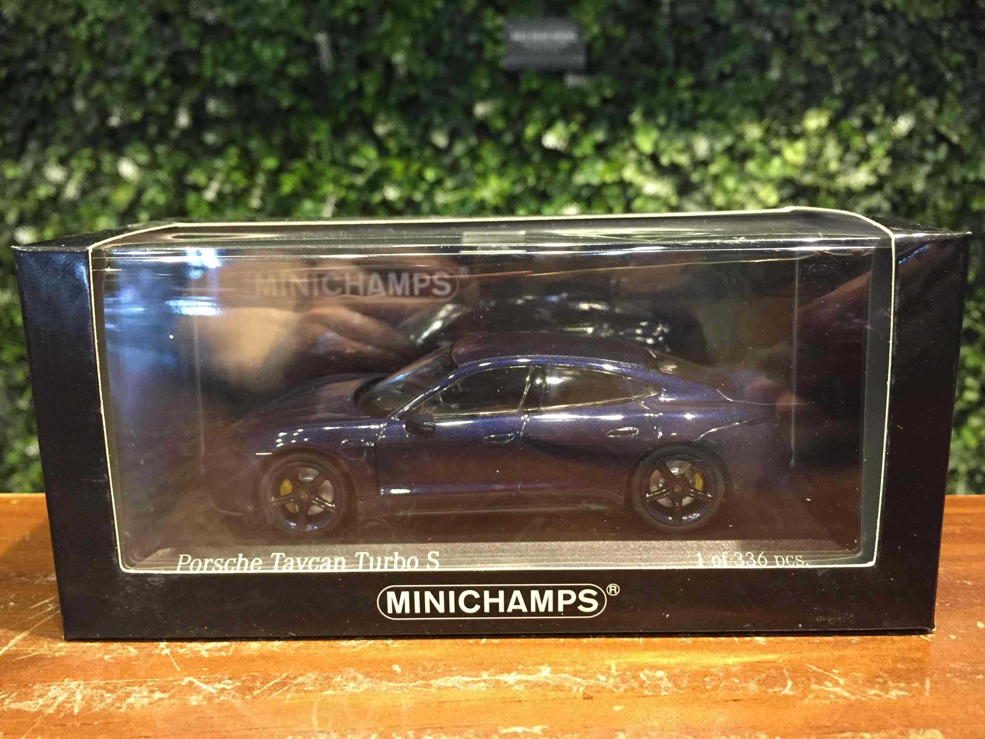 1/43 Minichamps Porsche Taycan Turbo S 2019 410068475【MGM】