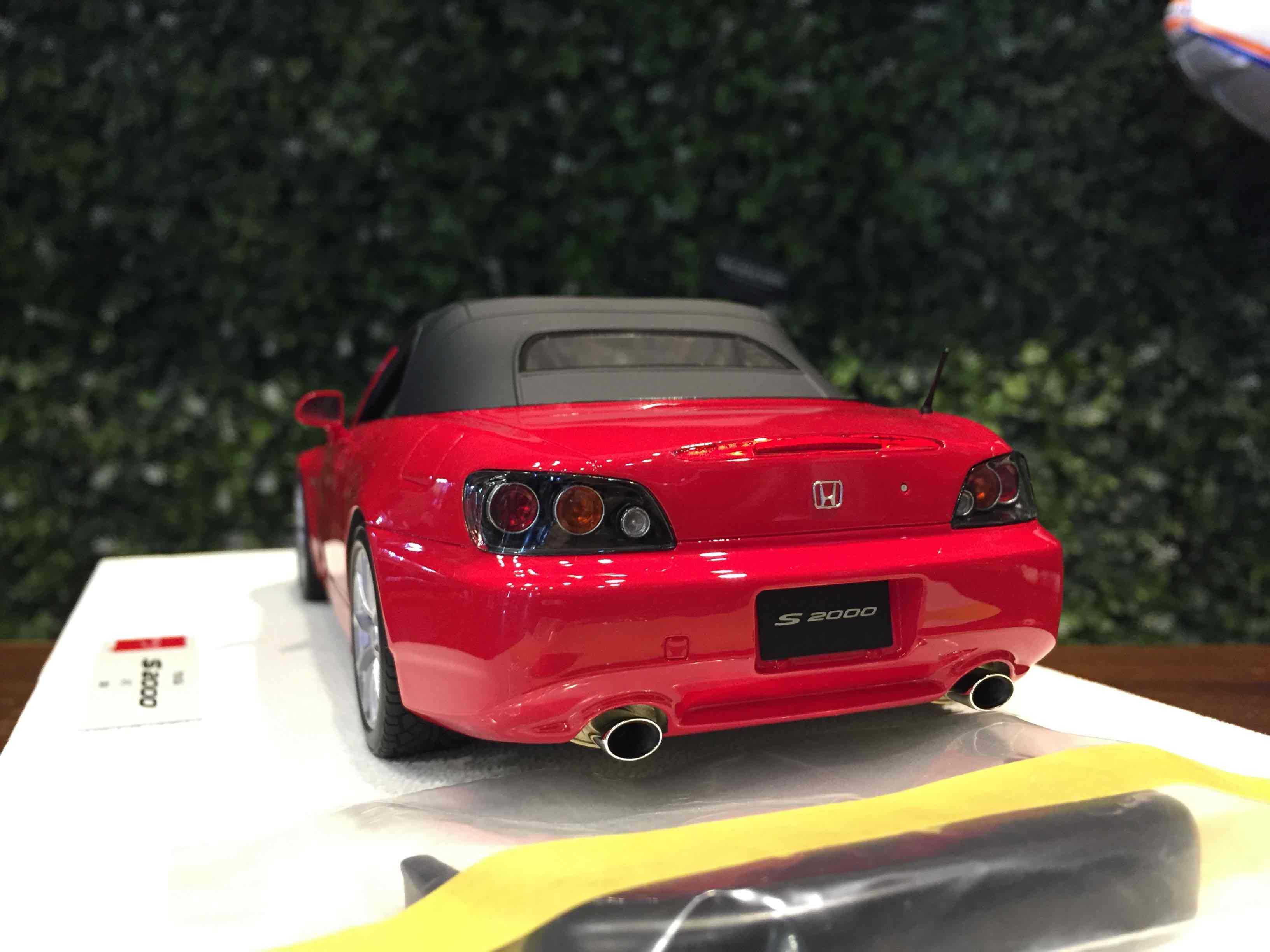 1/18 MakeUp Honda S2000 (AP2) 2005 Formula Red EML118D【MGM】