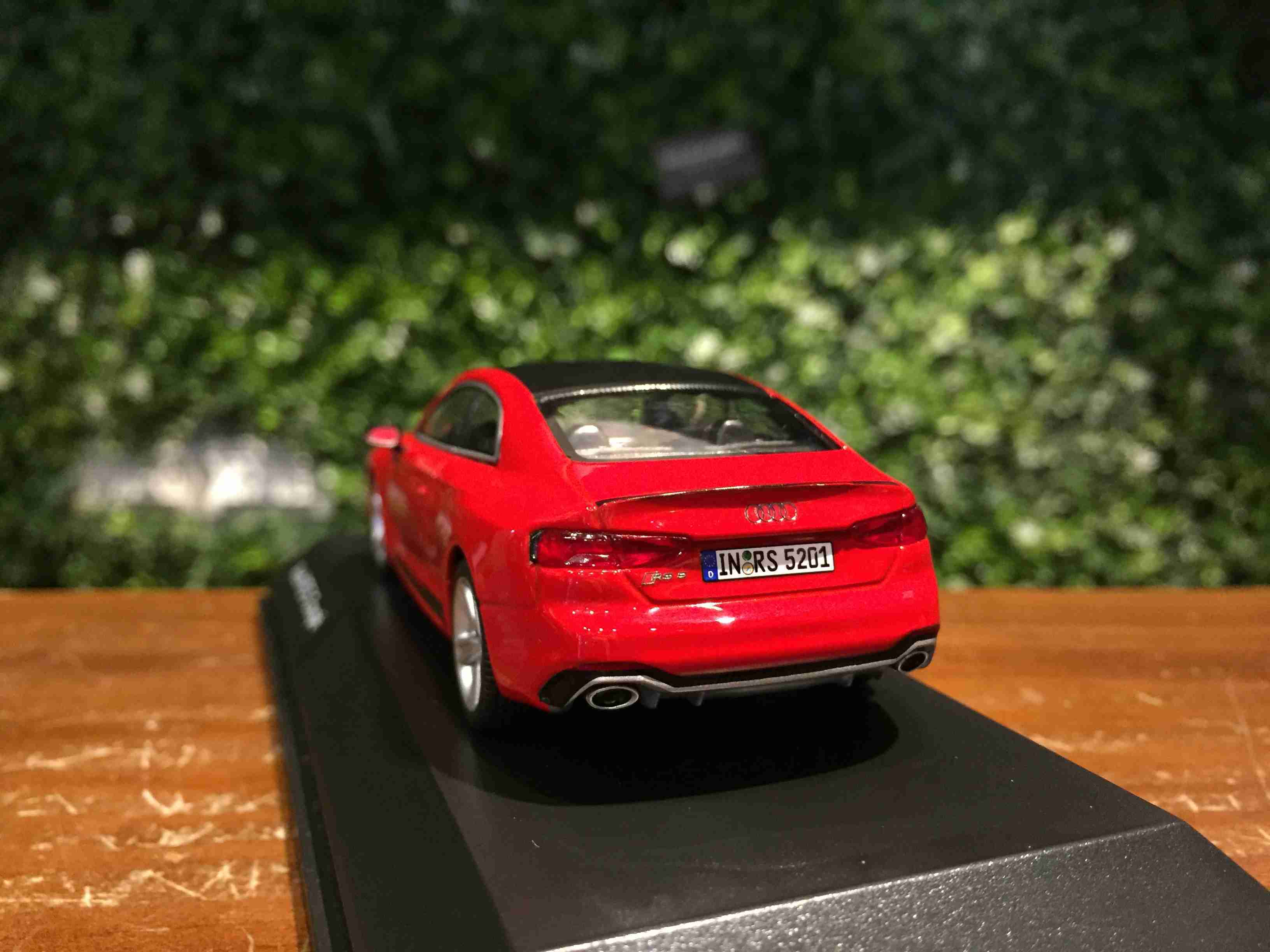 1/43 Spark Audi RS5 Coupe 2017 Red 5011715031【MGM】