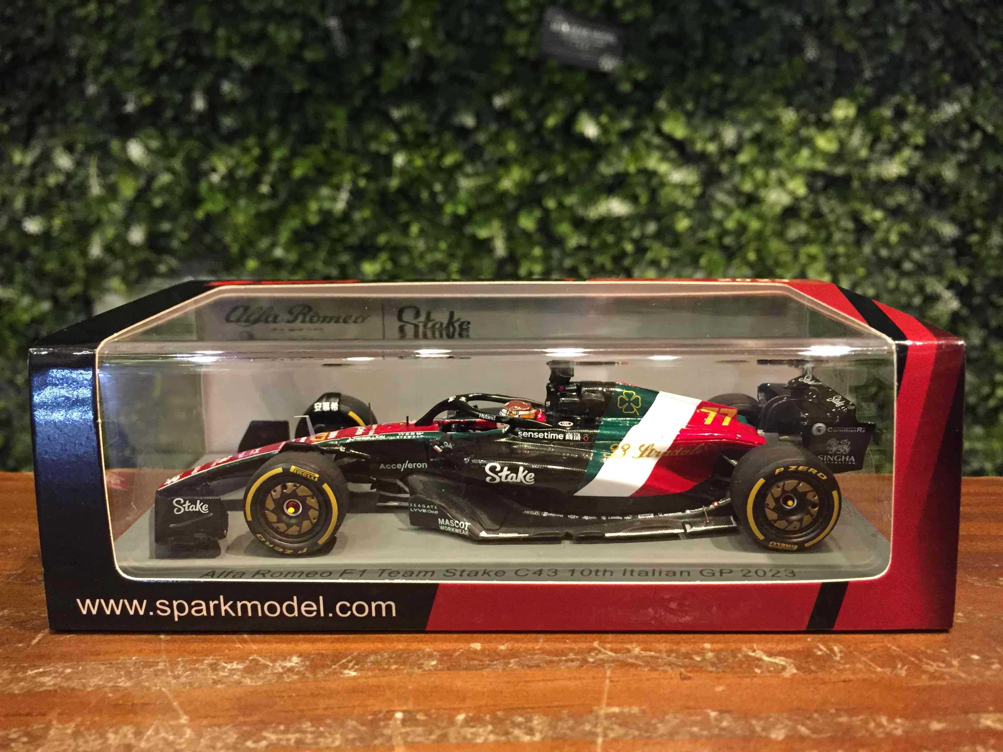 1/43 Spark Alfa Romeo C43 Valtteri Bottas GP 2023 S8932【MGM】