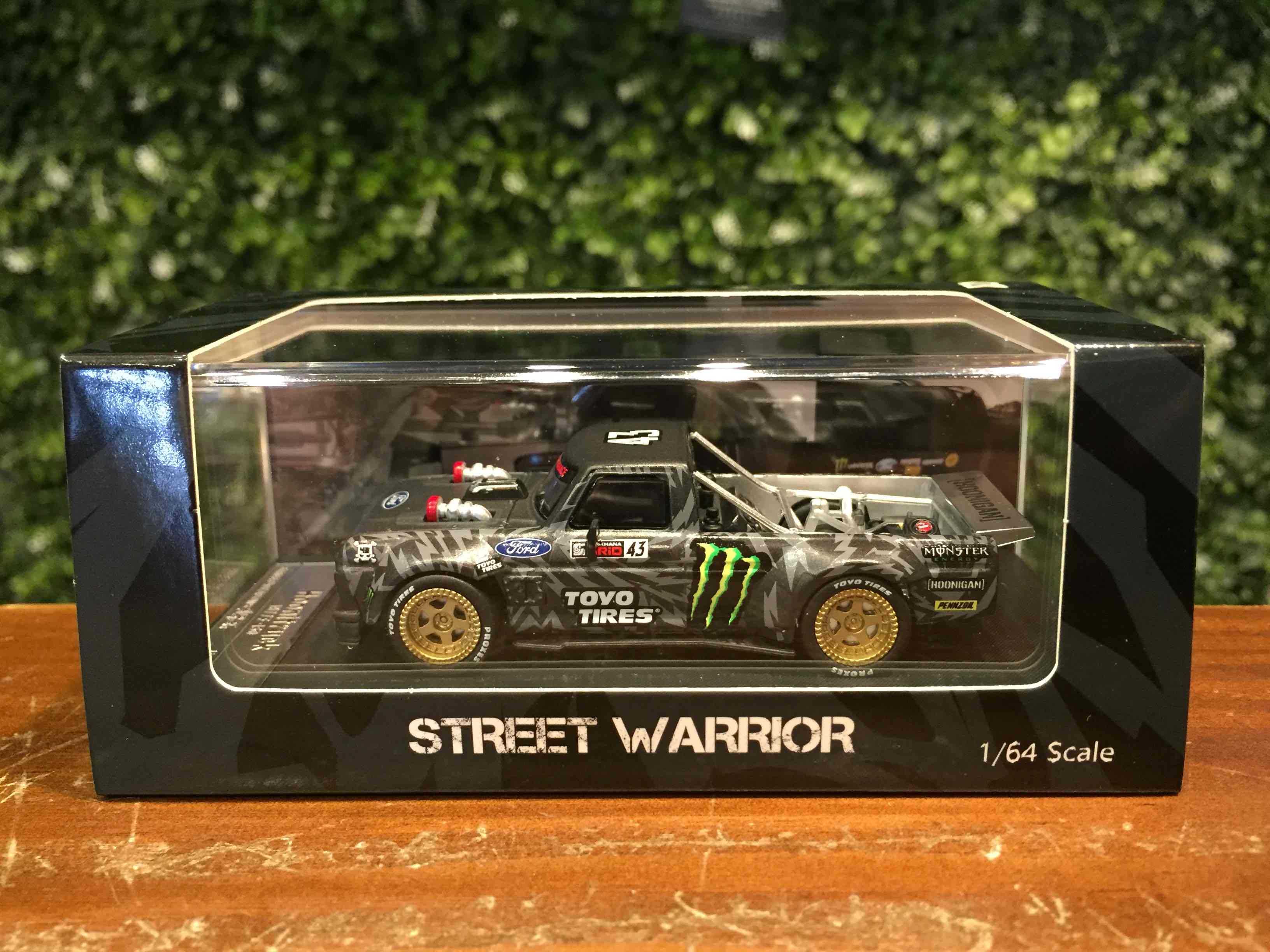 1/64 StreetWeapon Ford F150 1977 Ken Block\u0027s Hoonitruck【MGM】