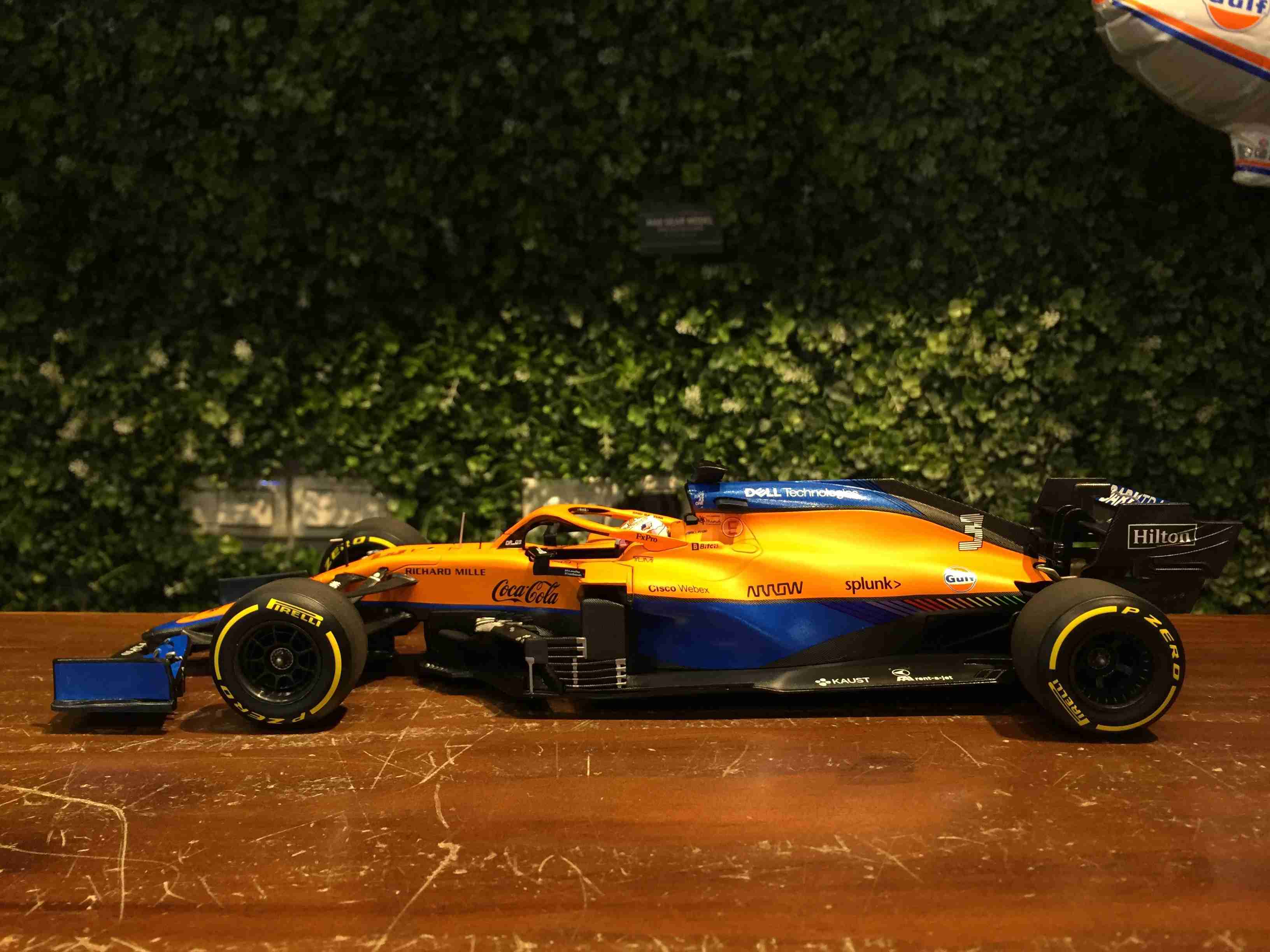 1/18 Minichamps McLaren MCL35M D.Ricciardo 530211803【MGM】