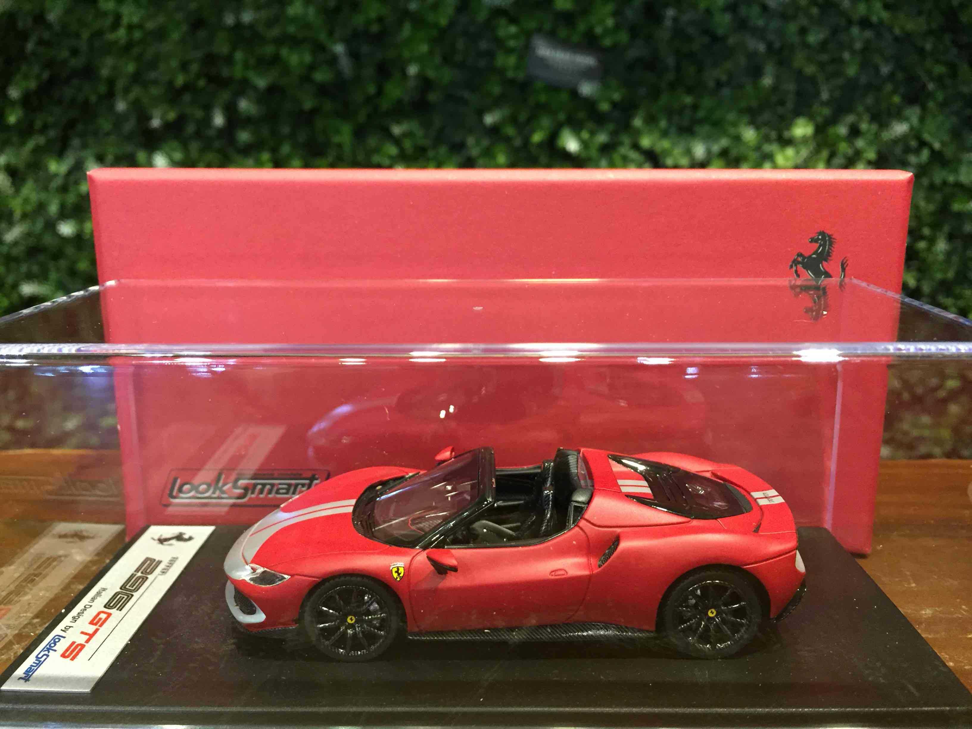 1/43 LookSmart Ferrari 296 GTS Rosso F1-75 LS538G【MGM】