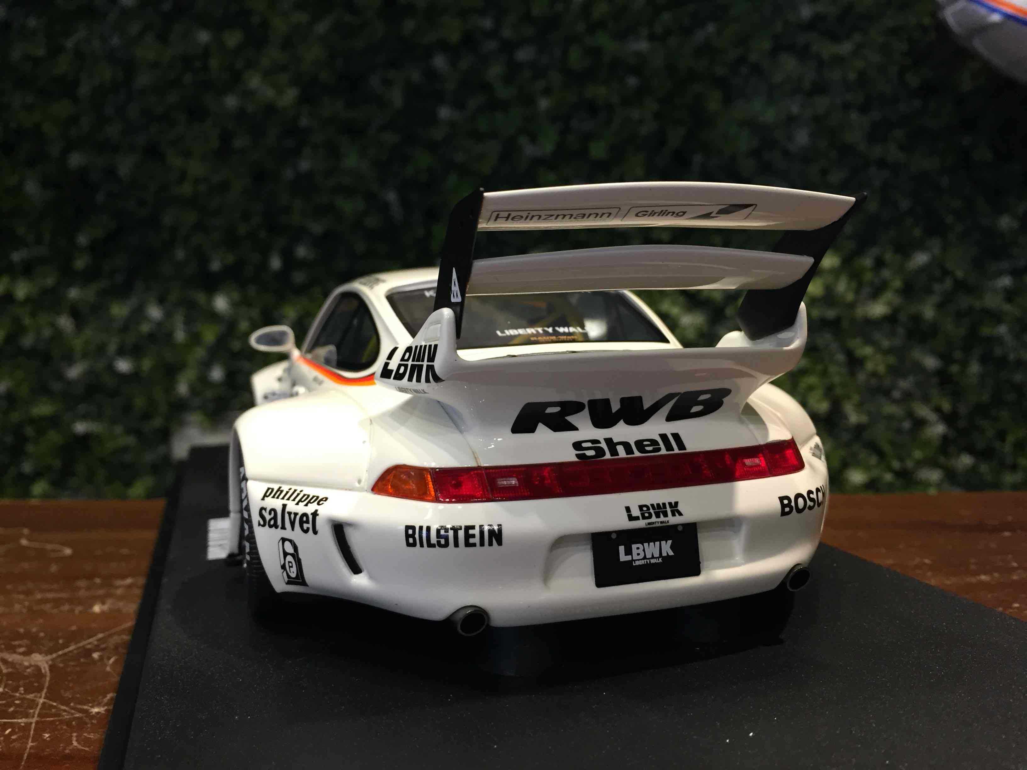 1/18 GT Spirit RWB Porsche 911 Kato-San White GT451【MGM】