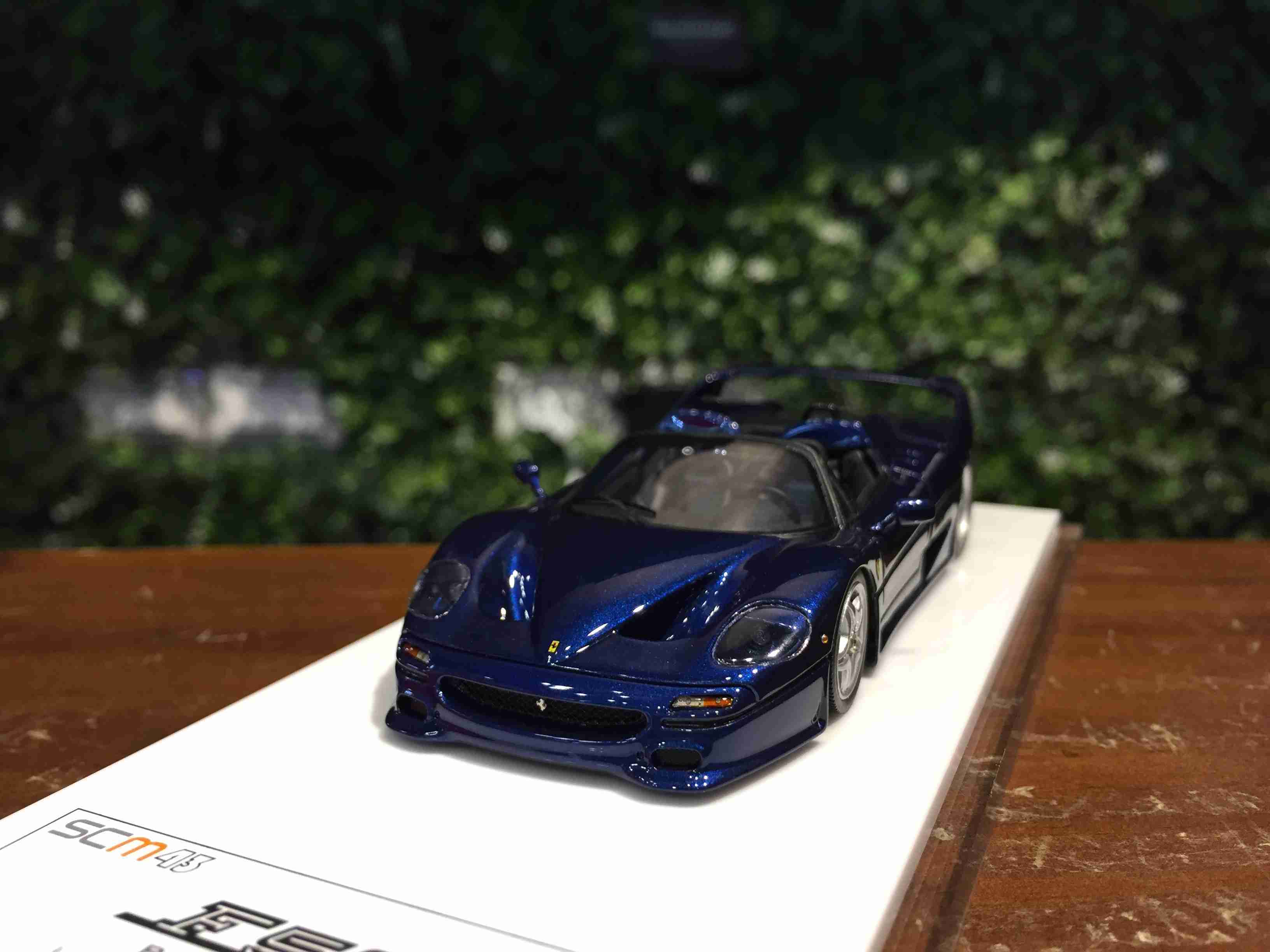 1/43 SCM Ferrari F50 Barchetta Dark Blue CM609F【MGM】