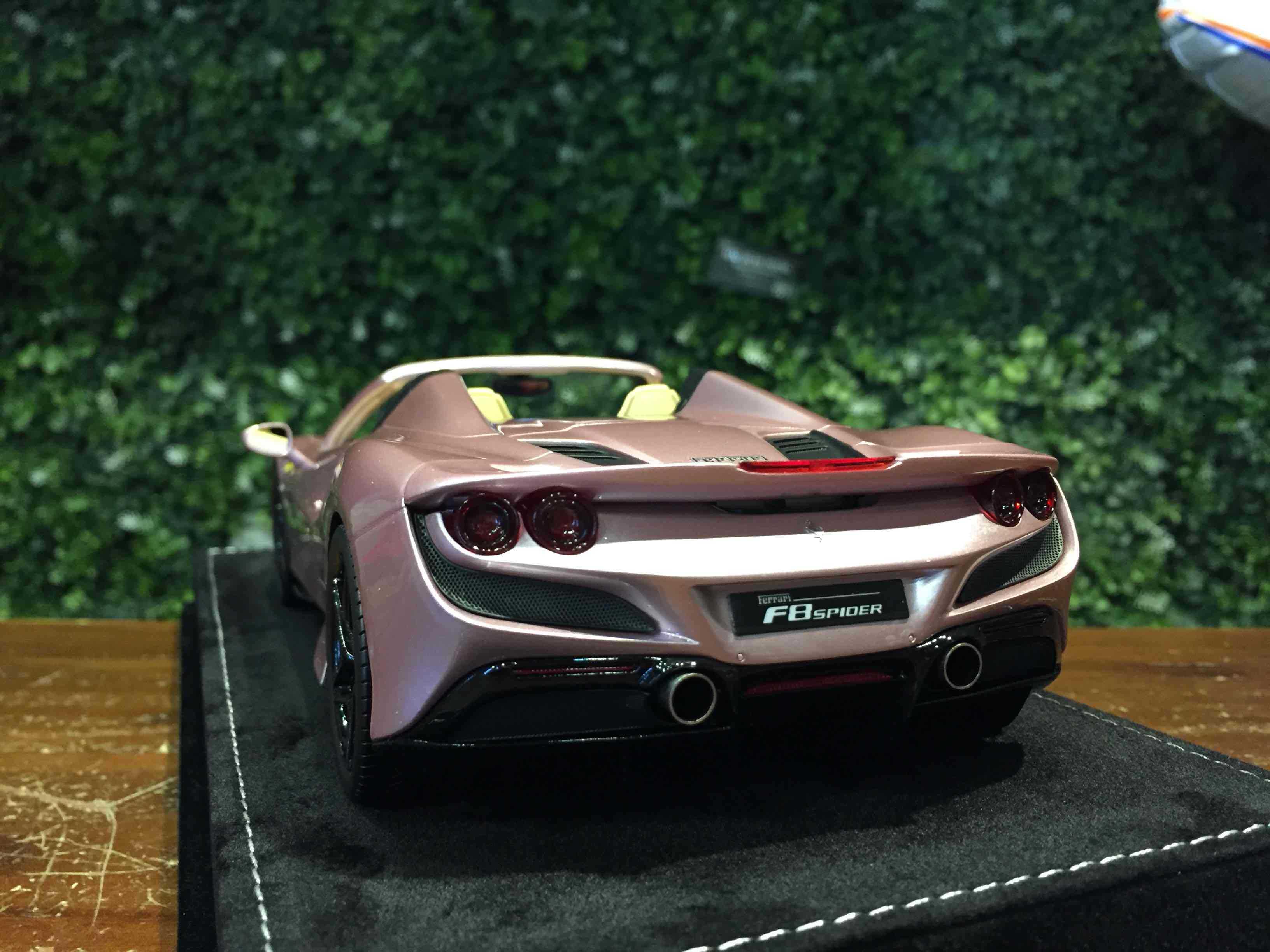 1/18 HH Model Ferrari F8 Tributo Spider Berry Pink【MGM】