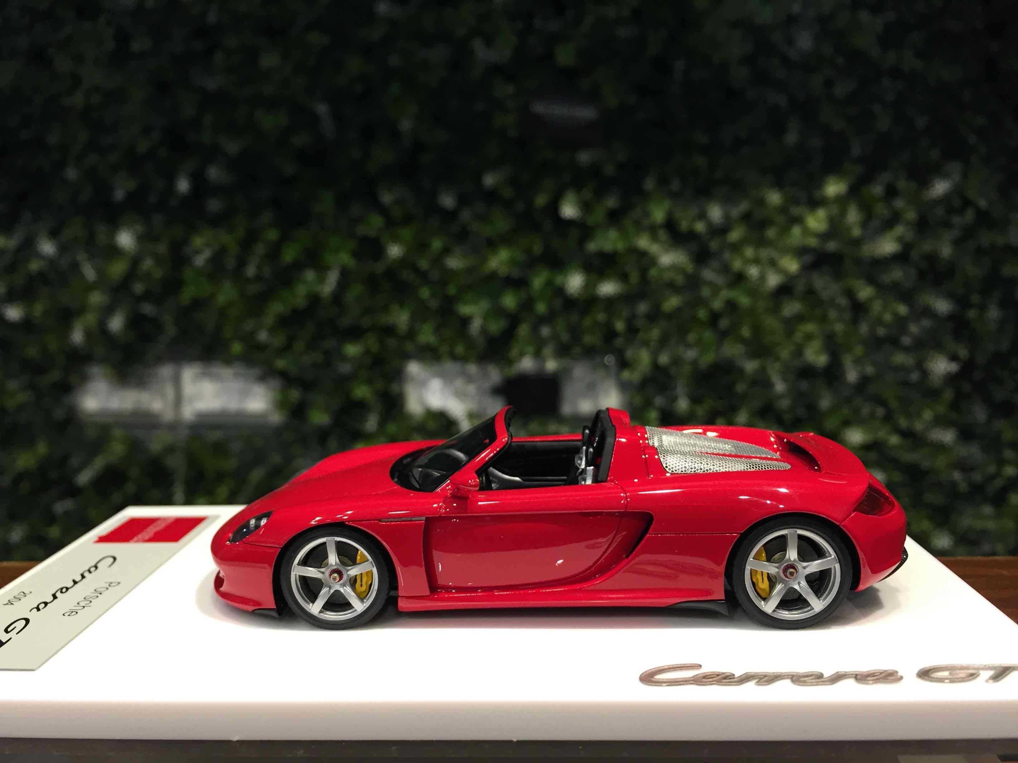 1/43 MakeUp Porsche Carrera GT 2004 Red EM566C【MGM】