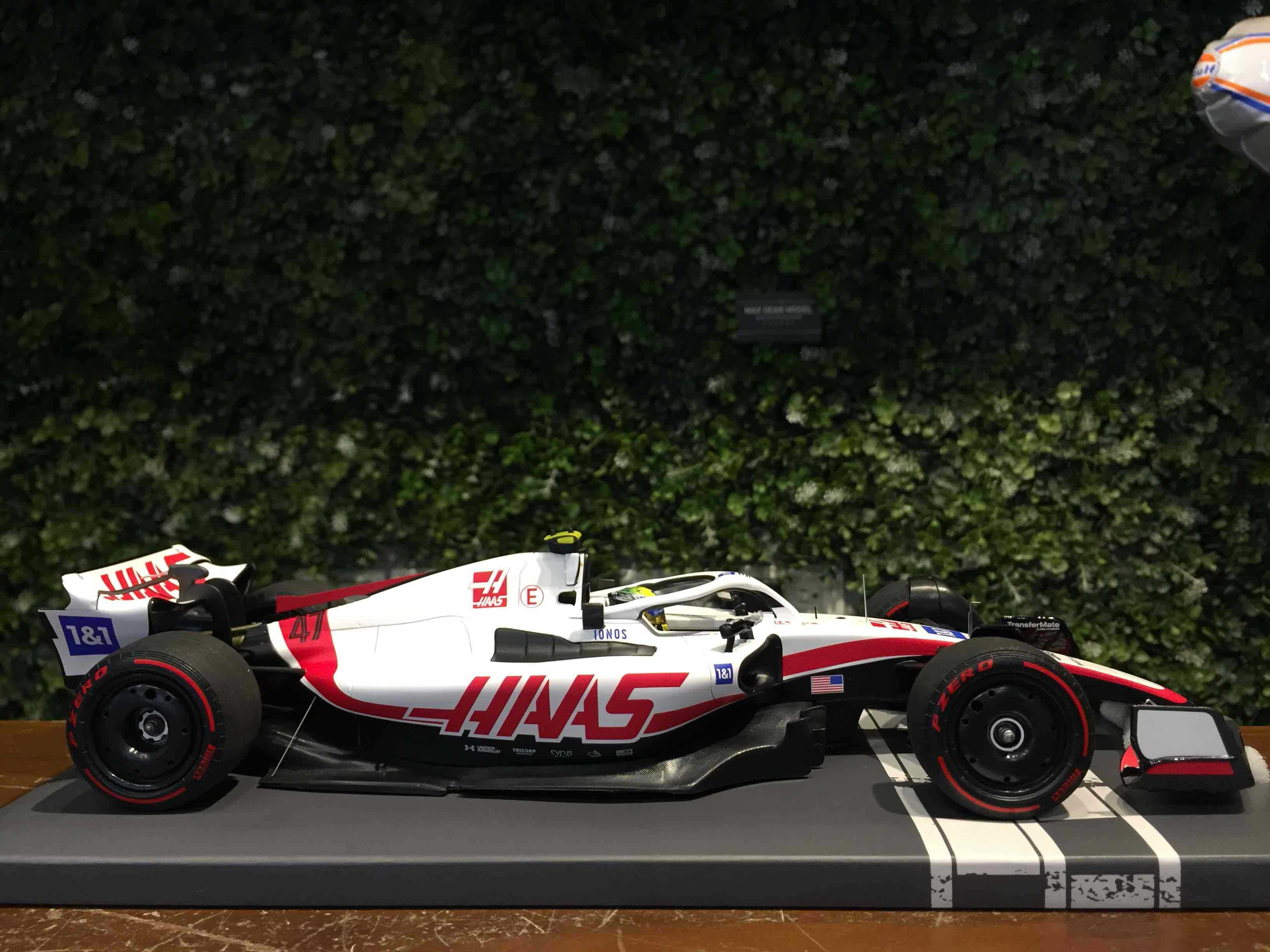 1/18 Minichamps HAAS F1 VF22 Mick Schumacher 117220147【MGM】