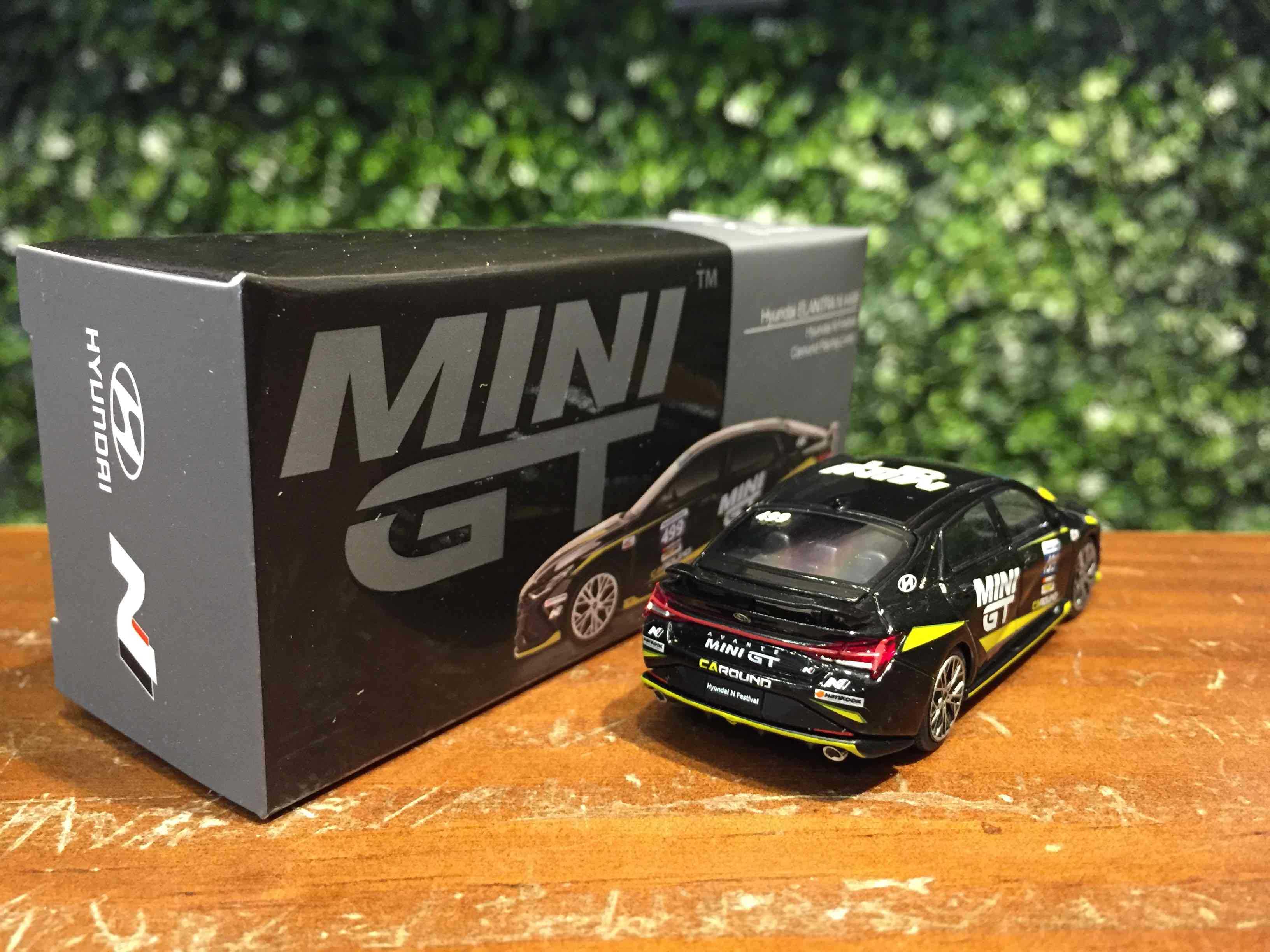 1/64 MiniGT Hyundai Elantra N #499 Caround MGT00403L【MGM】