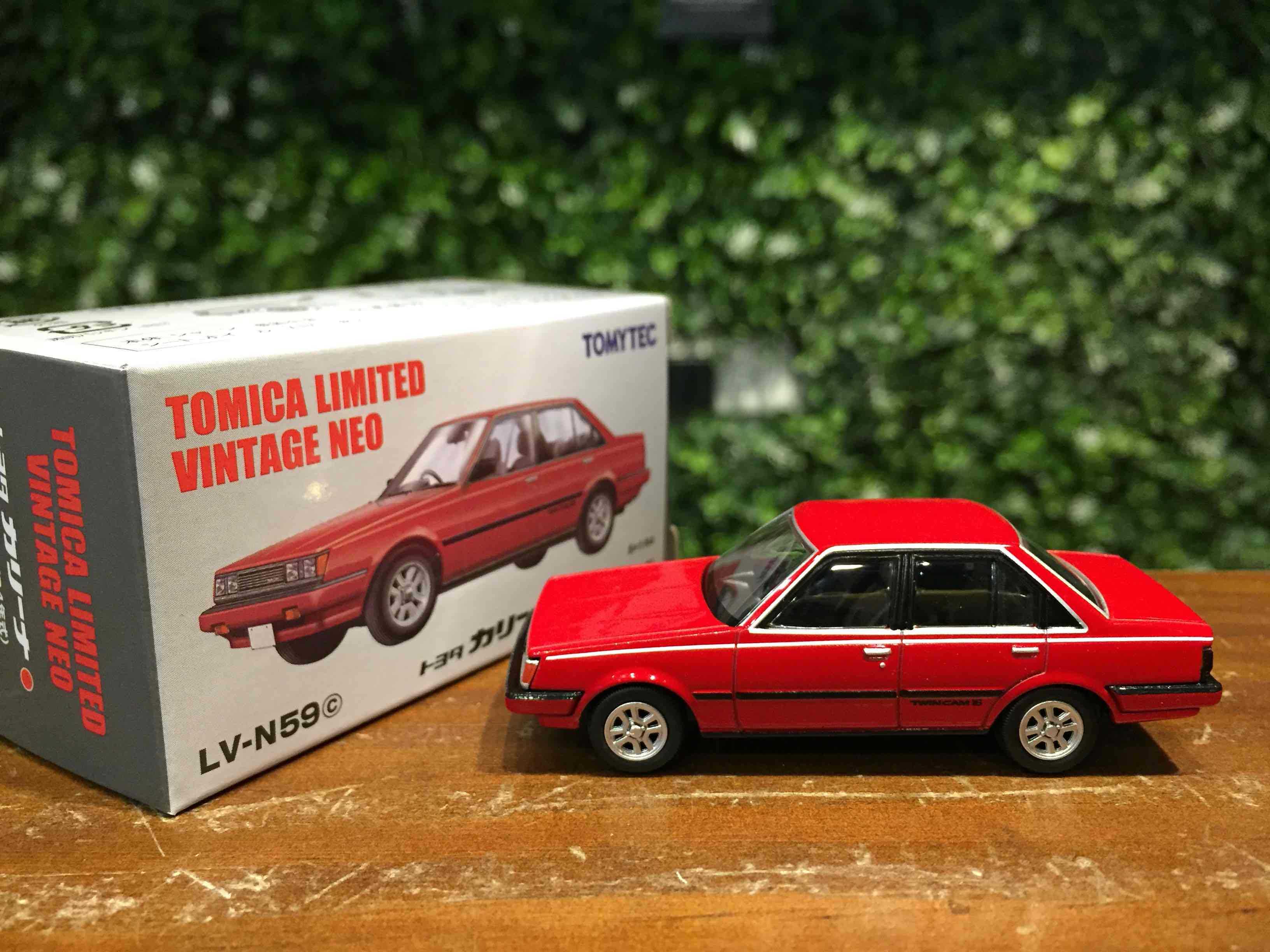 1/64 Tomica Toyota Carina 1600 GT-R 1984 Red LV-N59c【MGM】