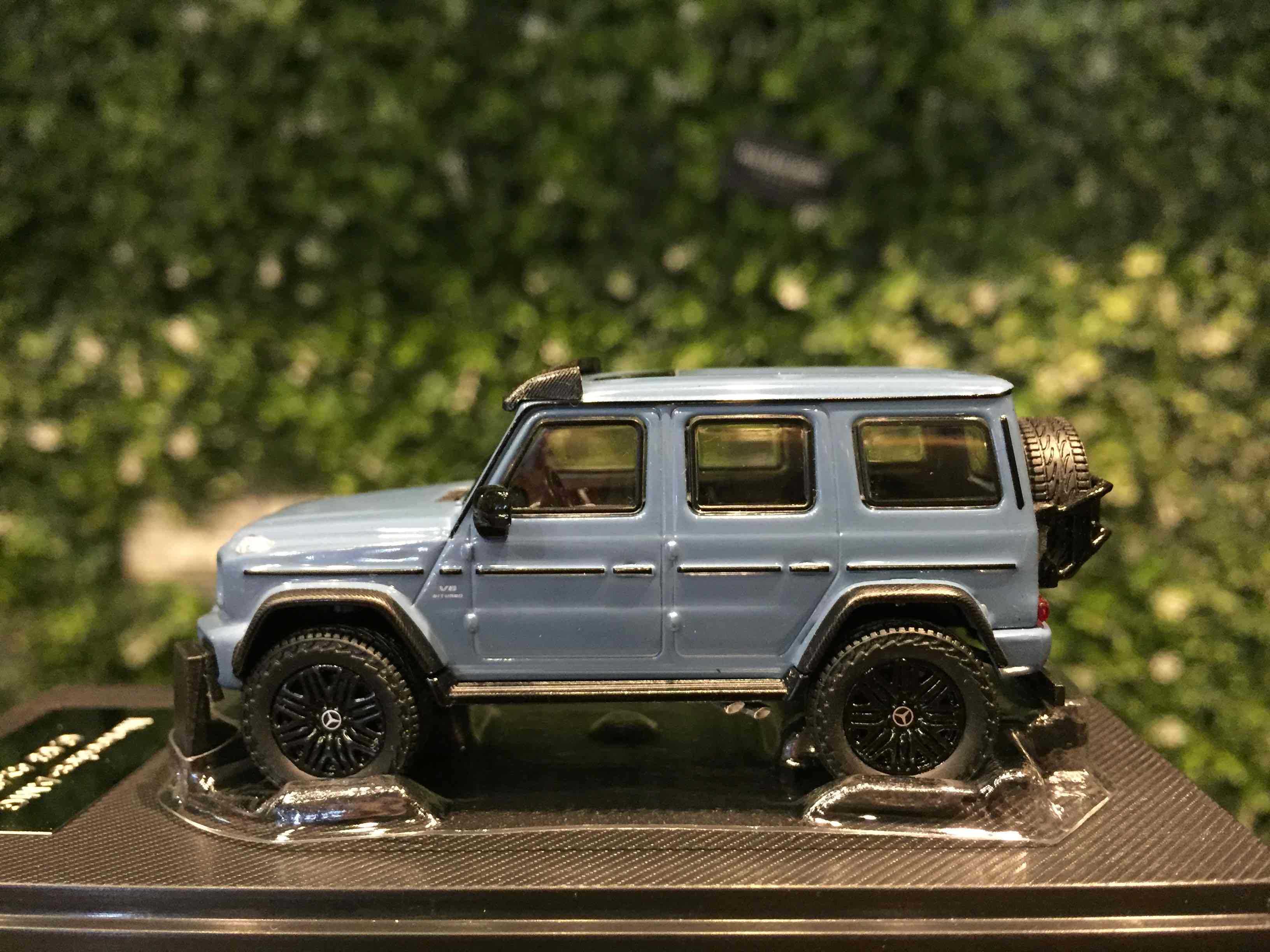 1/64 NZG Mercedes-AMG G63 4x4 (W464) Blue 1076/21【MGM】