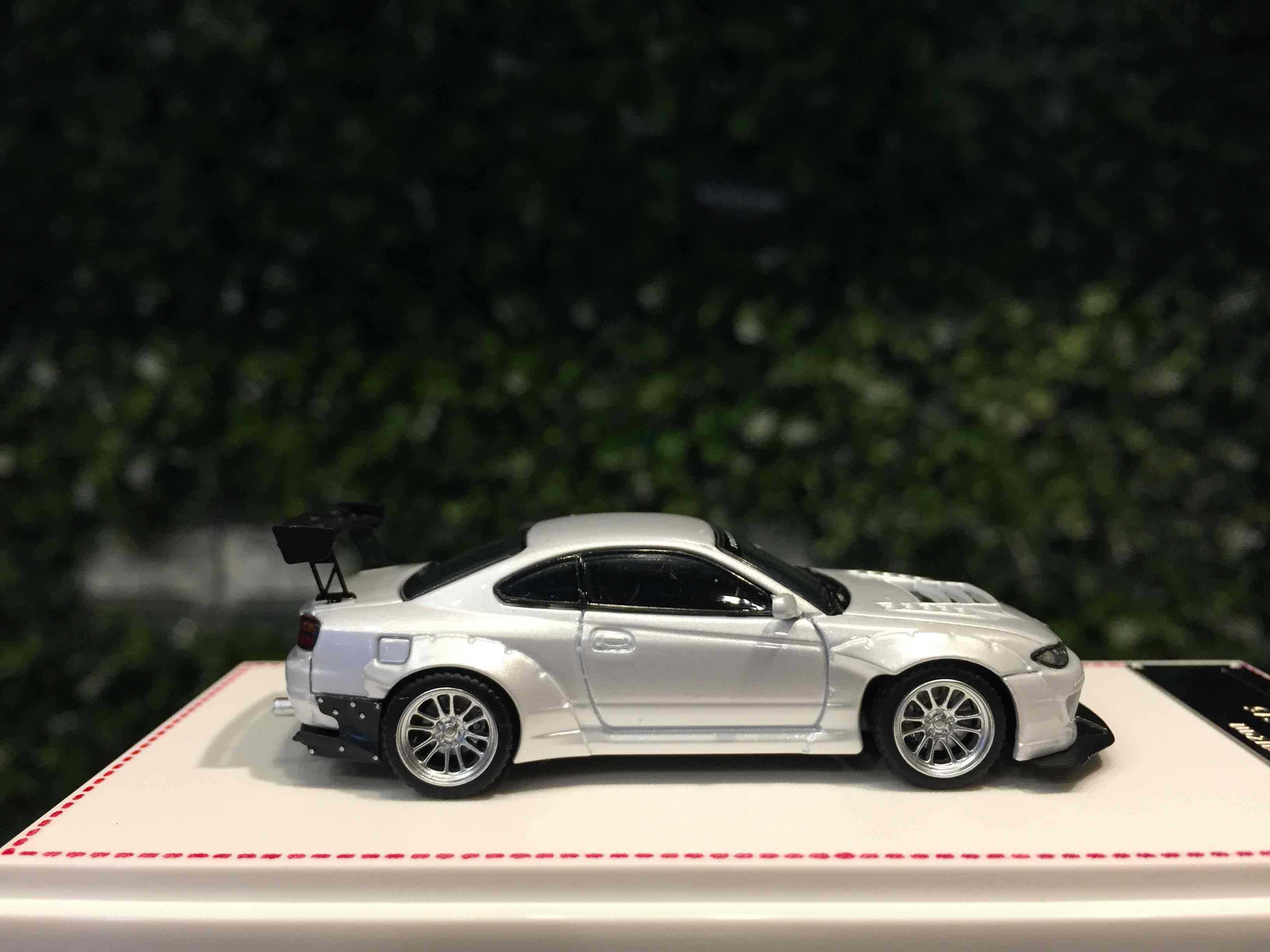 1/64 FH Pandem Nissan Silvia S15 White【MGM】