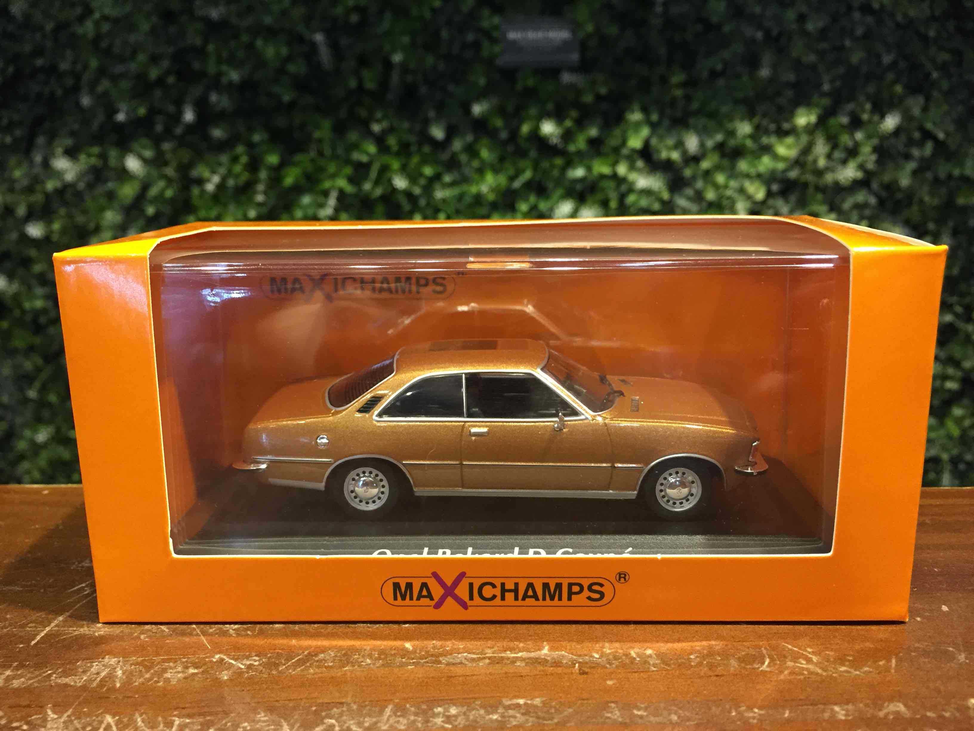 1/43 Minichamps Opel Rekord D Coupe 1975 Gold 940044020【MGM】