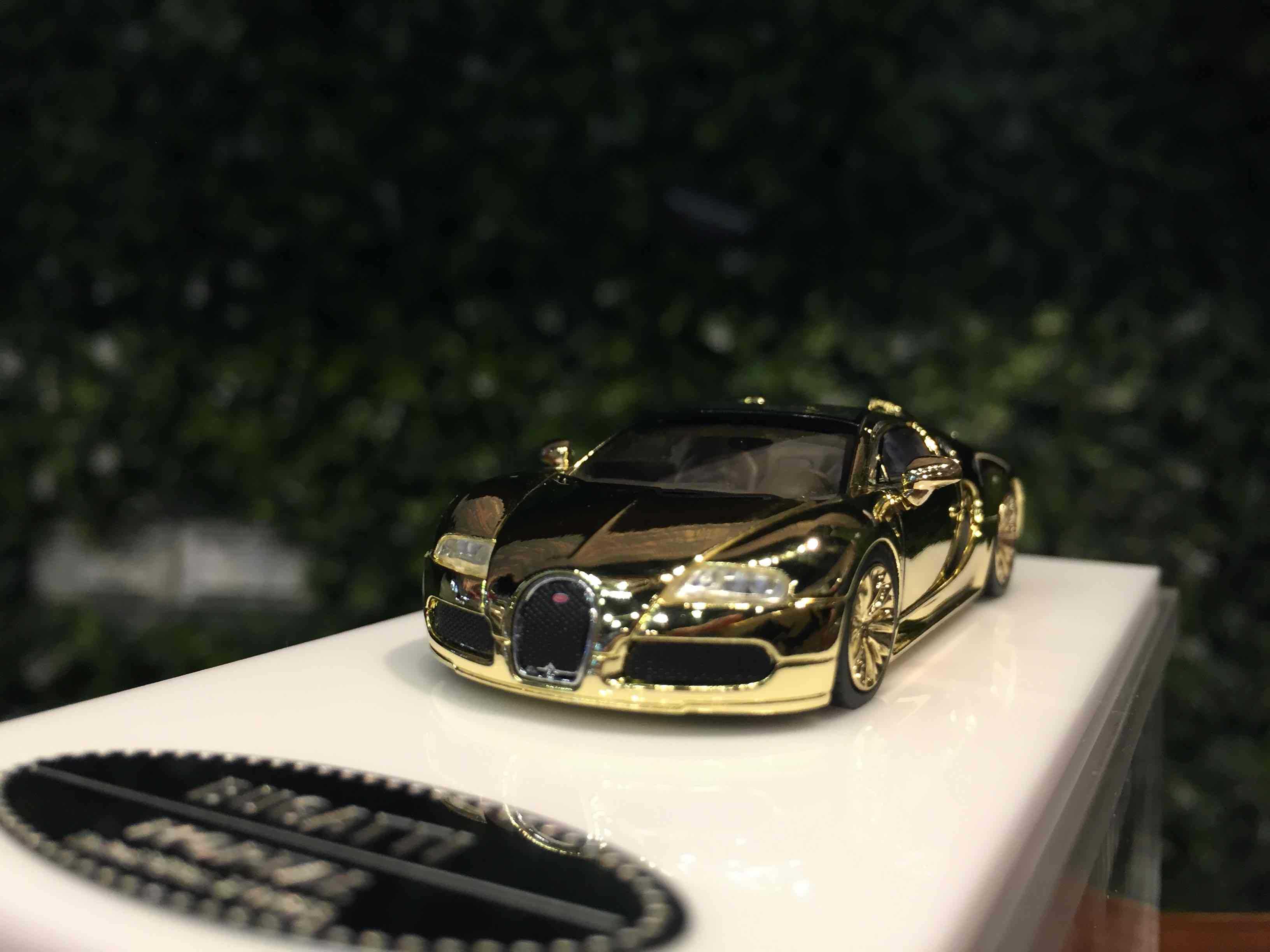 1/64 Mortal Bugatti Veyron Chrome Gold【MGM】