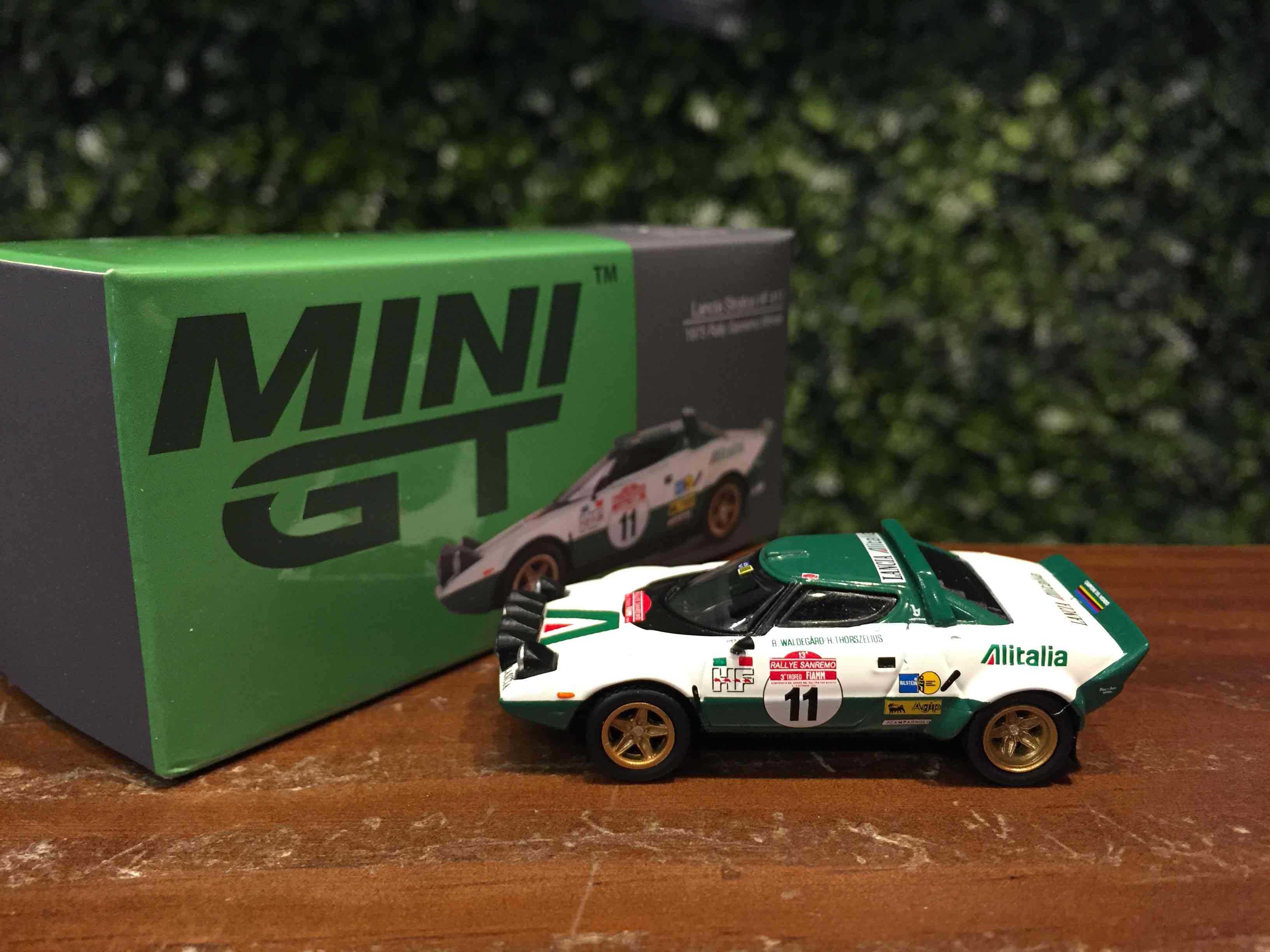 1/64 MiniGT Lancia Stratos HF Sanremo Winner MGT00628L【MGM】