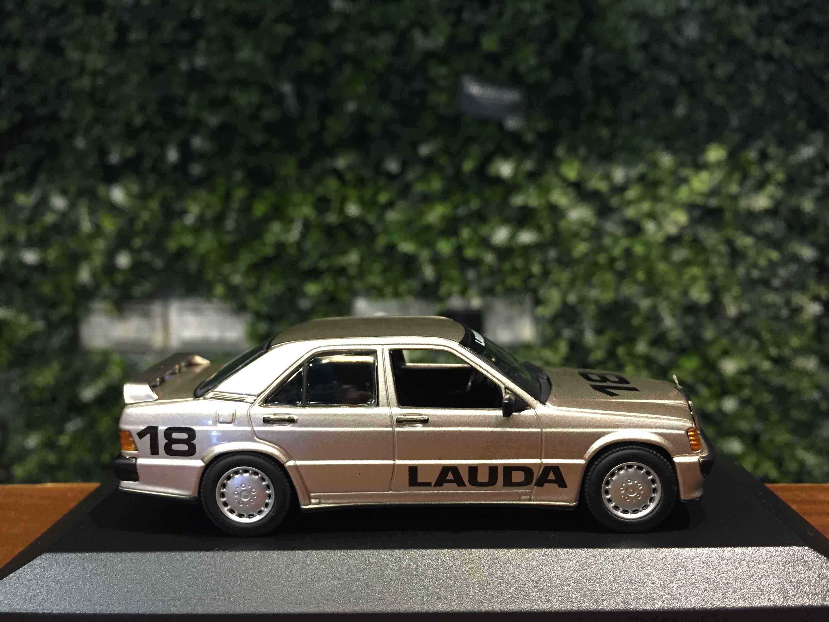 1/43 Minichamps Mercedes 190E 2nd N.Lauda 943035604【MGM】