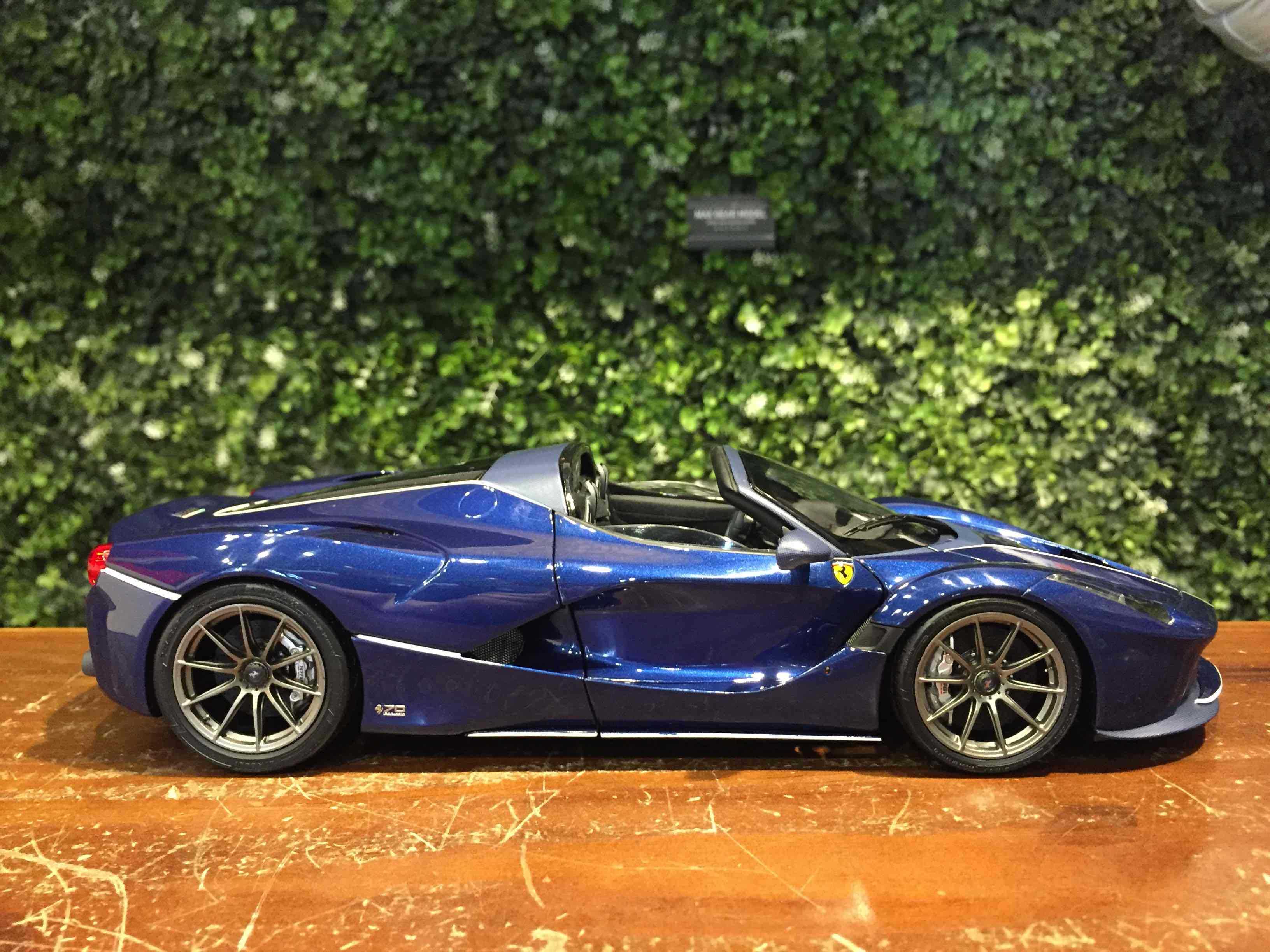 1/18 BBR Ferrari LaFerrari Aperta Blue BBR182235【MGM