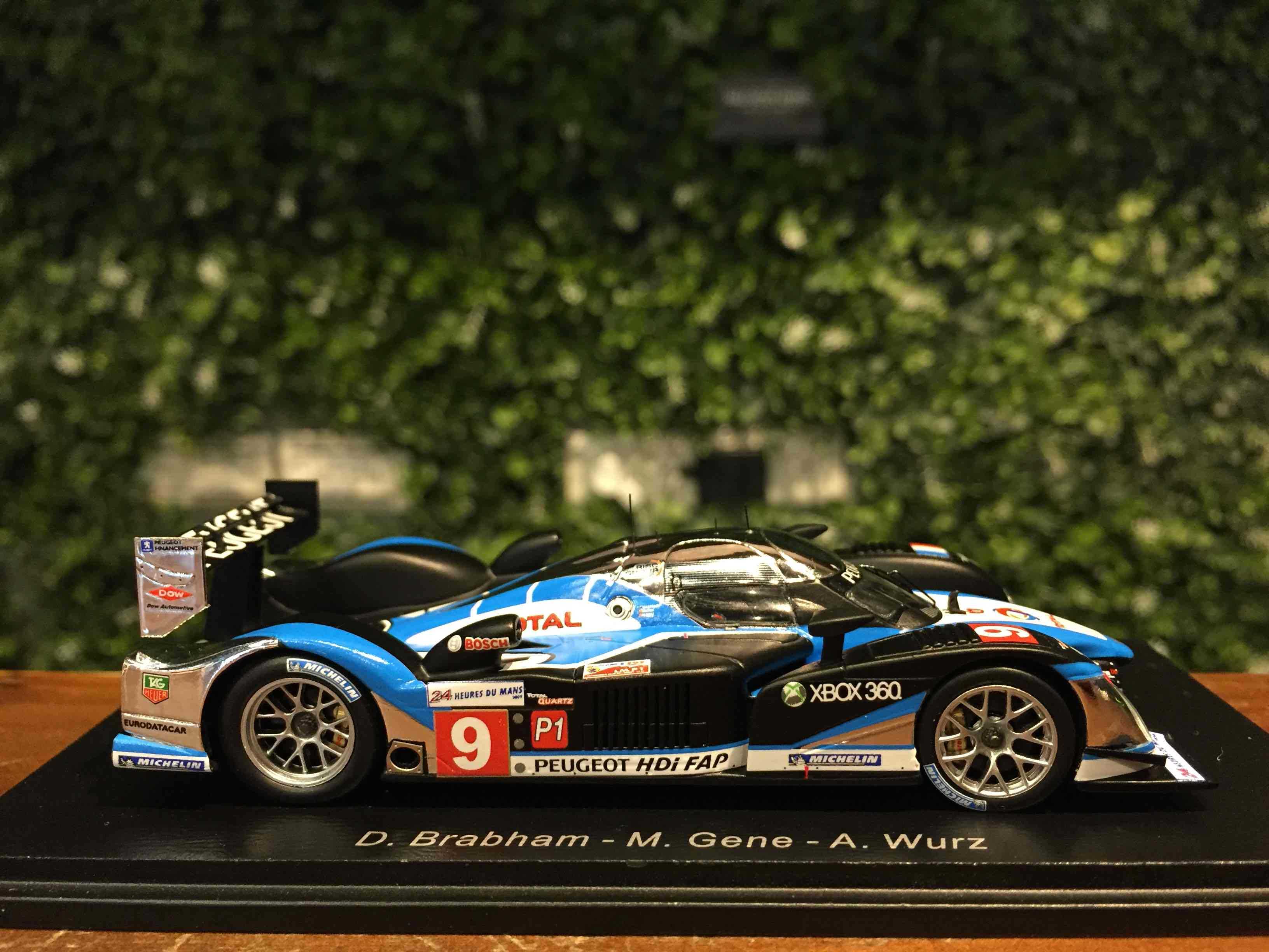 1/43 Spark Peugeot 908 HDi #9 Winner LeMans 2009 43LM09【MGM】