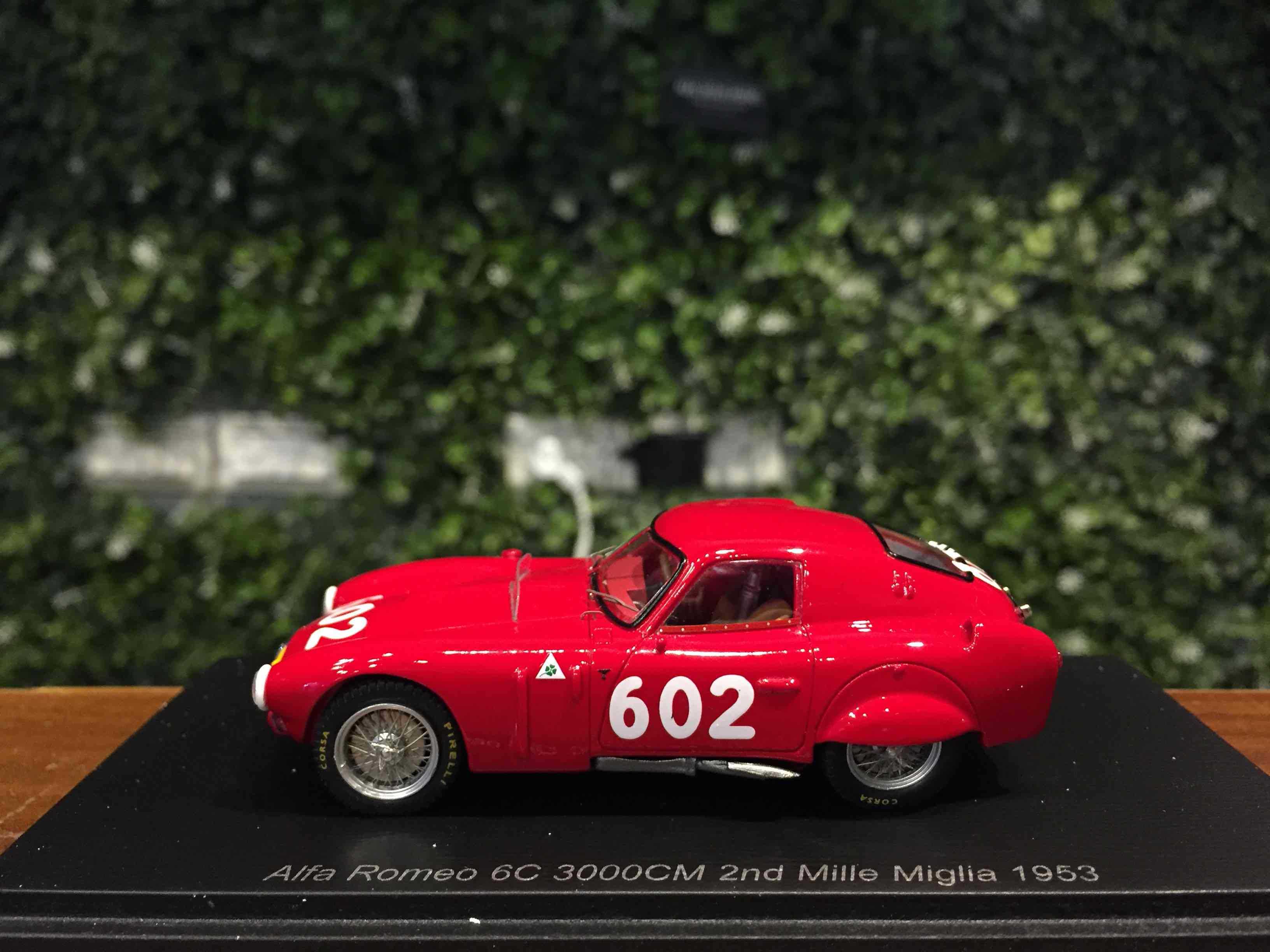 1/43 Spark Alfa Romeo 6C 3000CM 2nd Mille Miglia S3681【MGM】