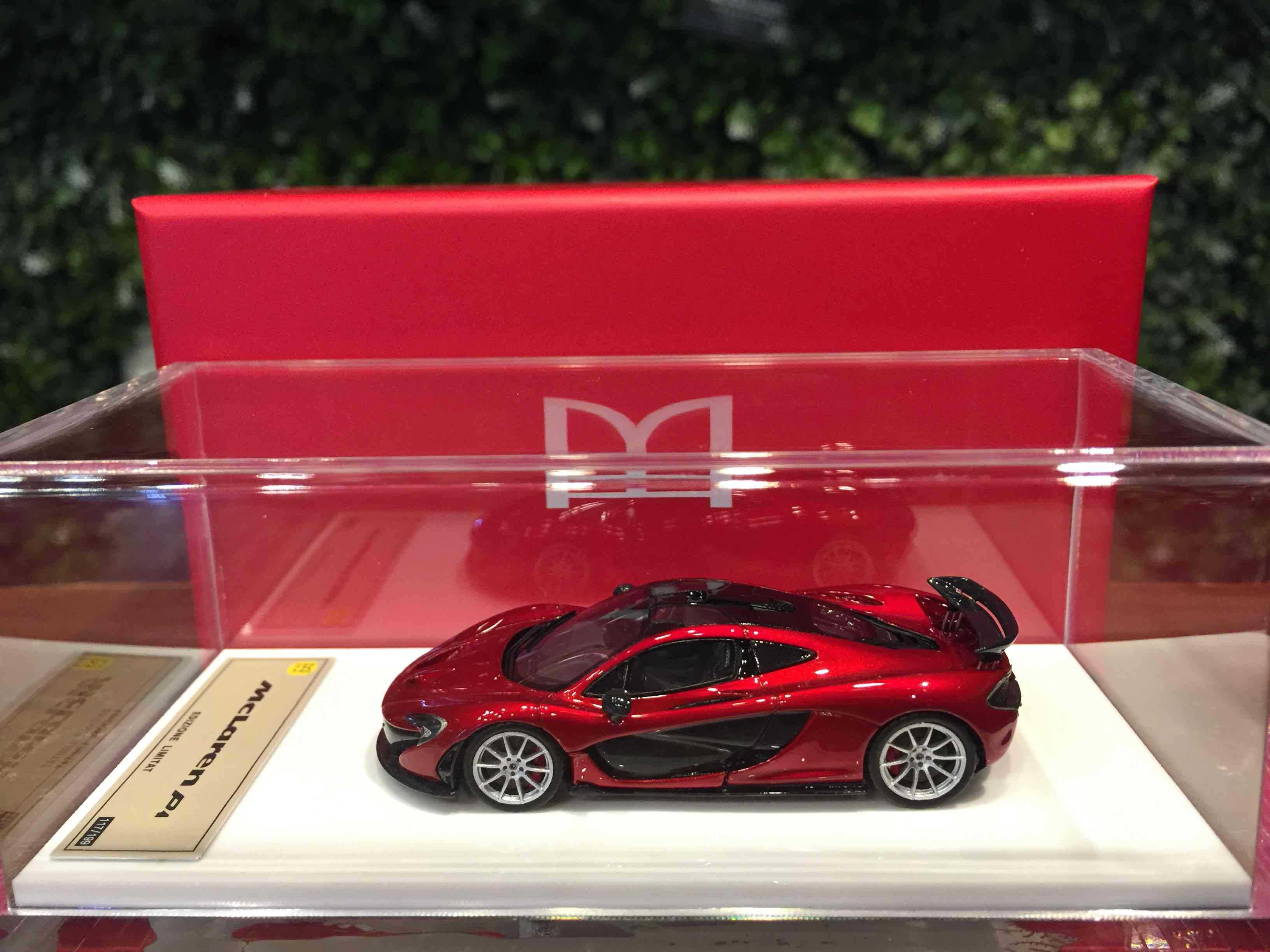 1/64 DMH McLaren P1 Metallic Red DM64A012【MGM】 - Max Gear