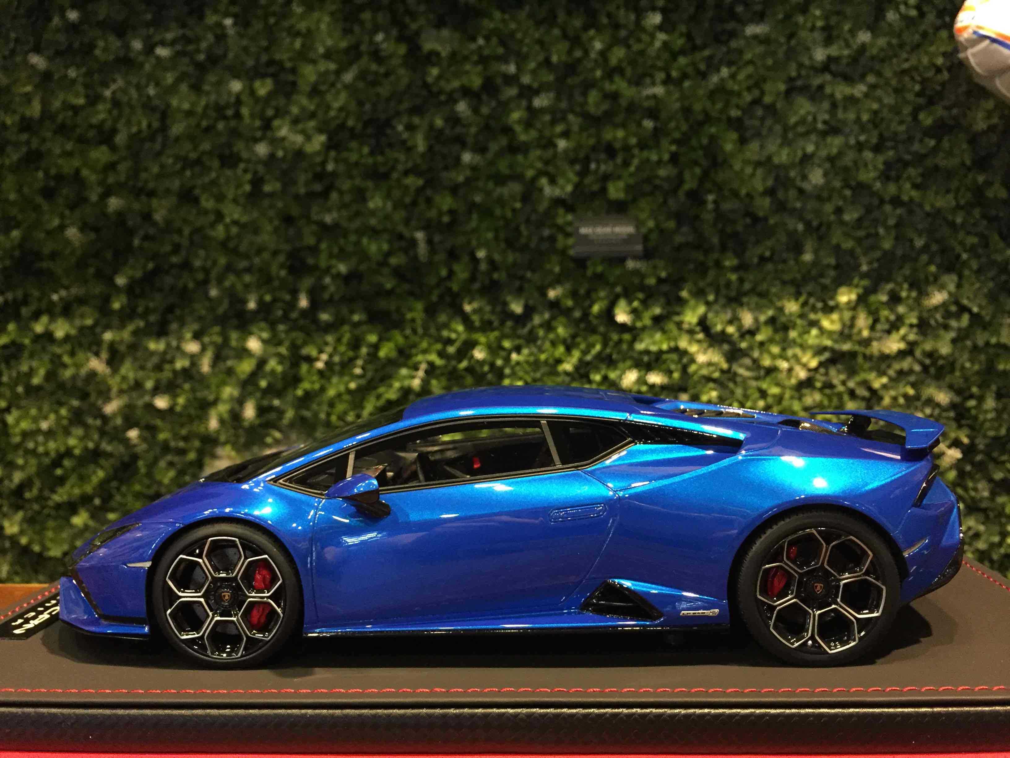 1/18 MR Lamborghini Huracan Tecnica Blue LAMBO054SE5【MGM】