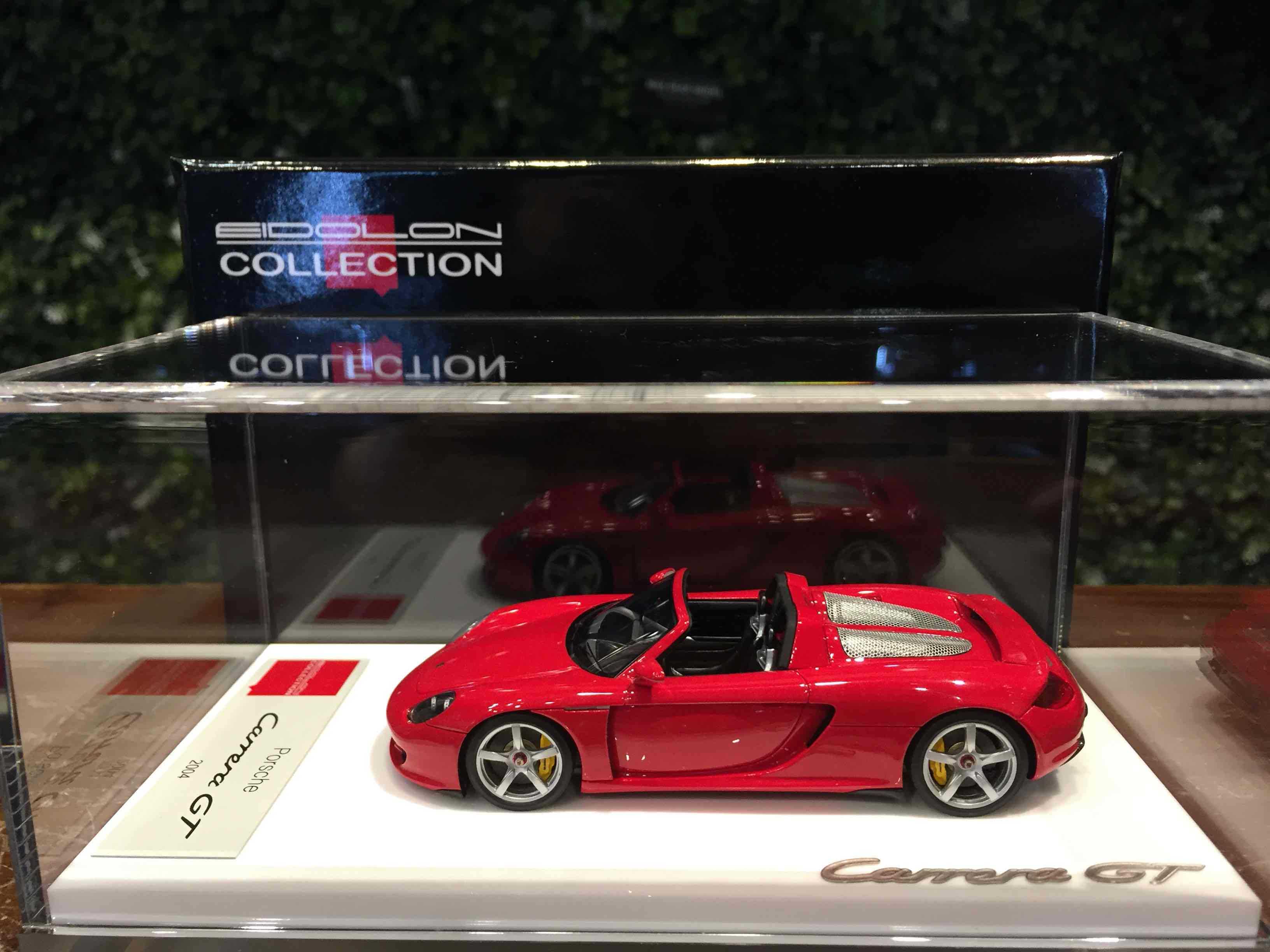 1/43 MakeUp Porsche Carrera GT 2004 Red EM566C【MGM】