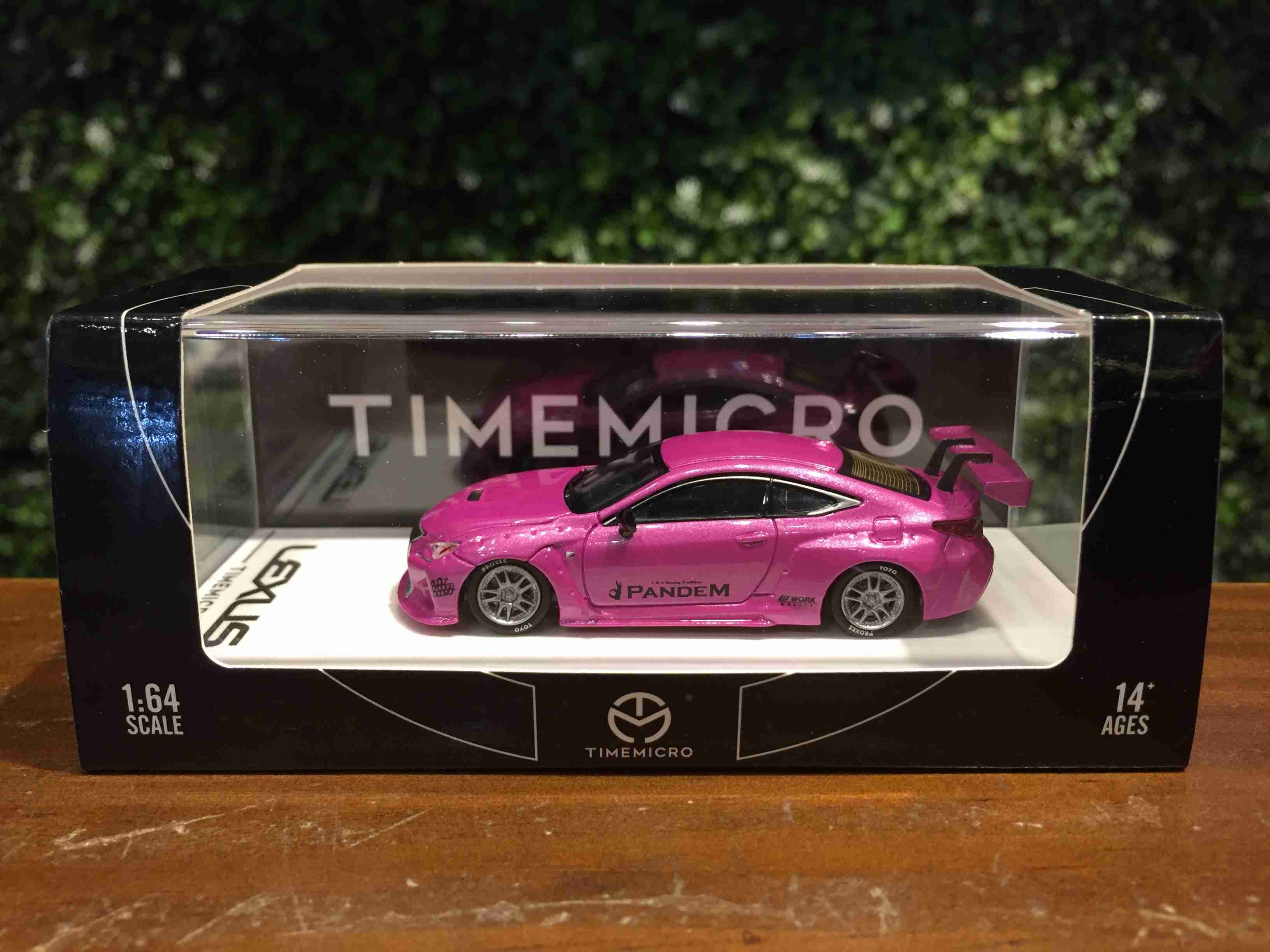 1/64 TimeModel Pandem Lexus RCF Pink TM641703a【MGM】