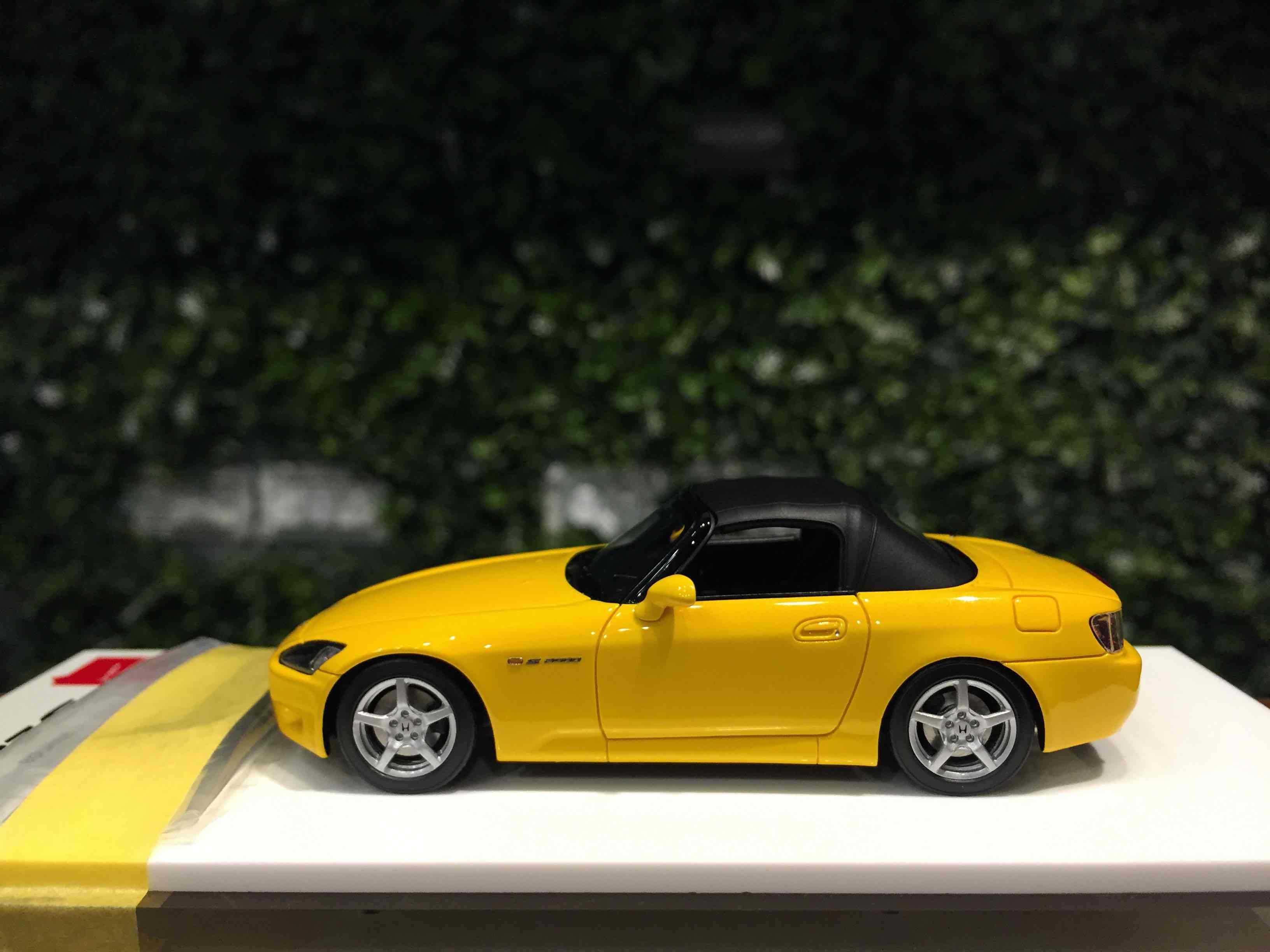 1/43 MakeUp Honda S2000 AP1 1999 Indy Yellow EM667D【MGM】