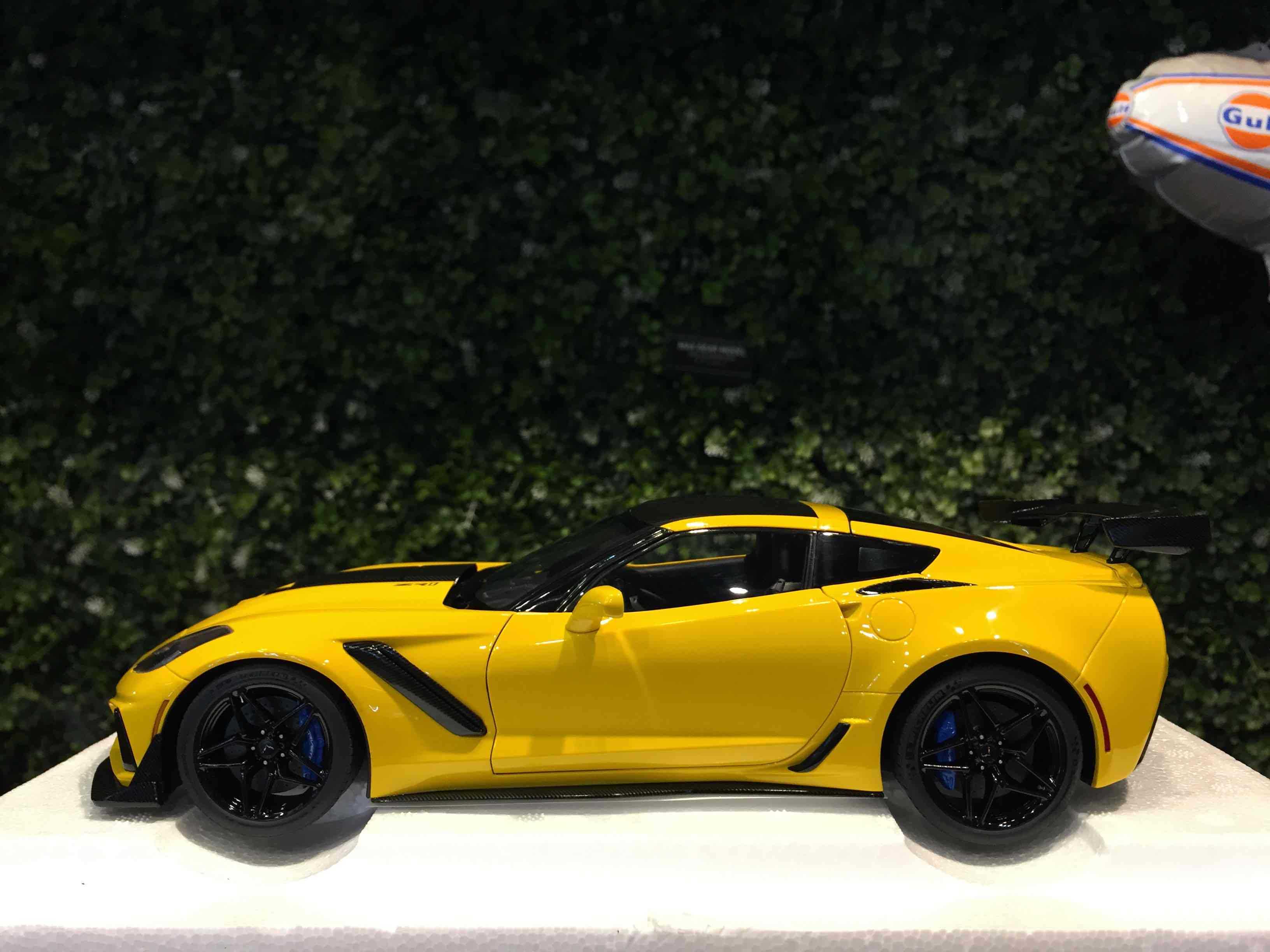 1/18 AUTOart Chevrolet Corvette C7 ZR1 Yellow 71278【MGM】