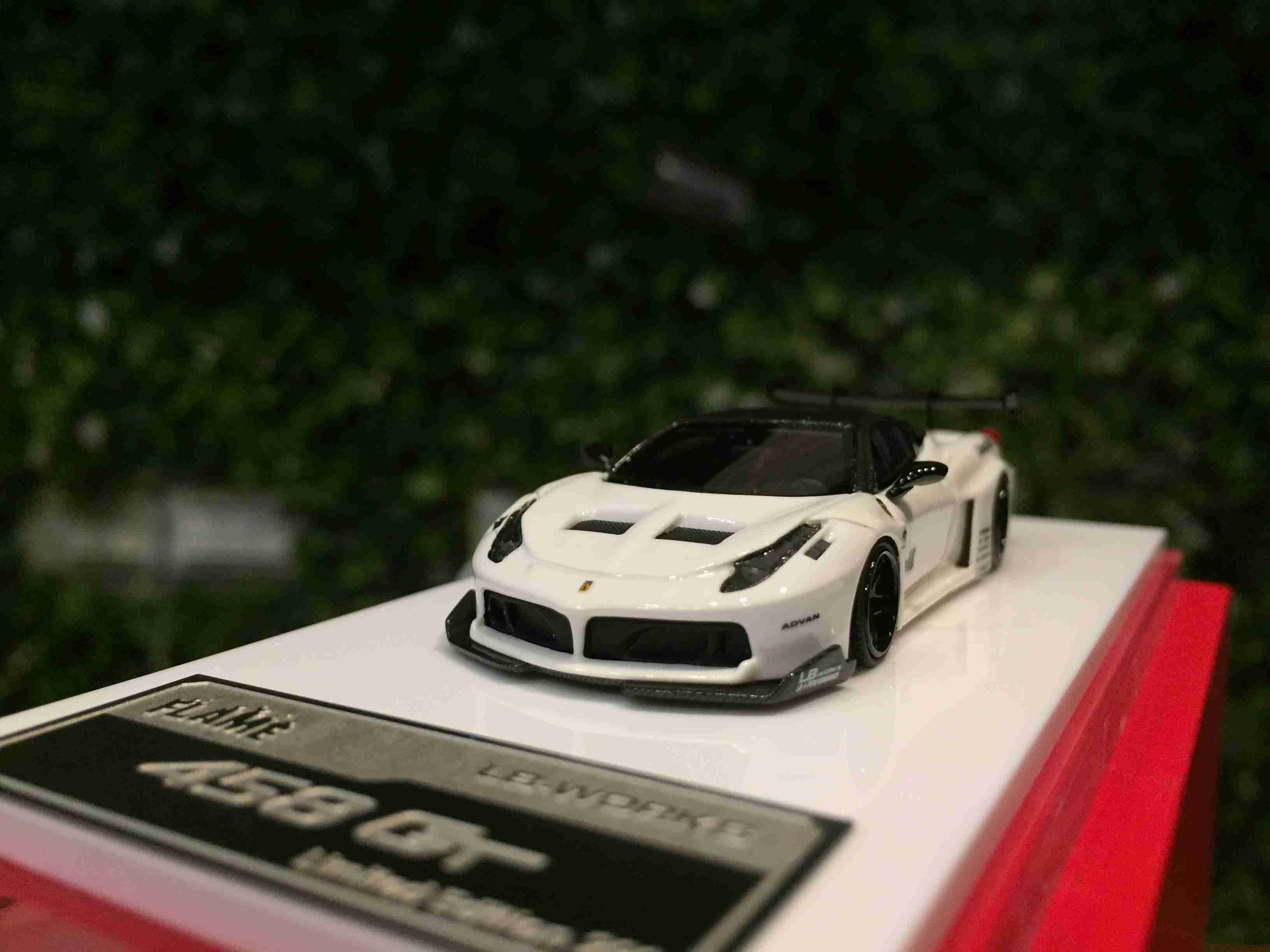 1/64 Flame LB WORKS LBWK フェラーリ 458 GT 白 Flame 1:64 LBWK LB