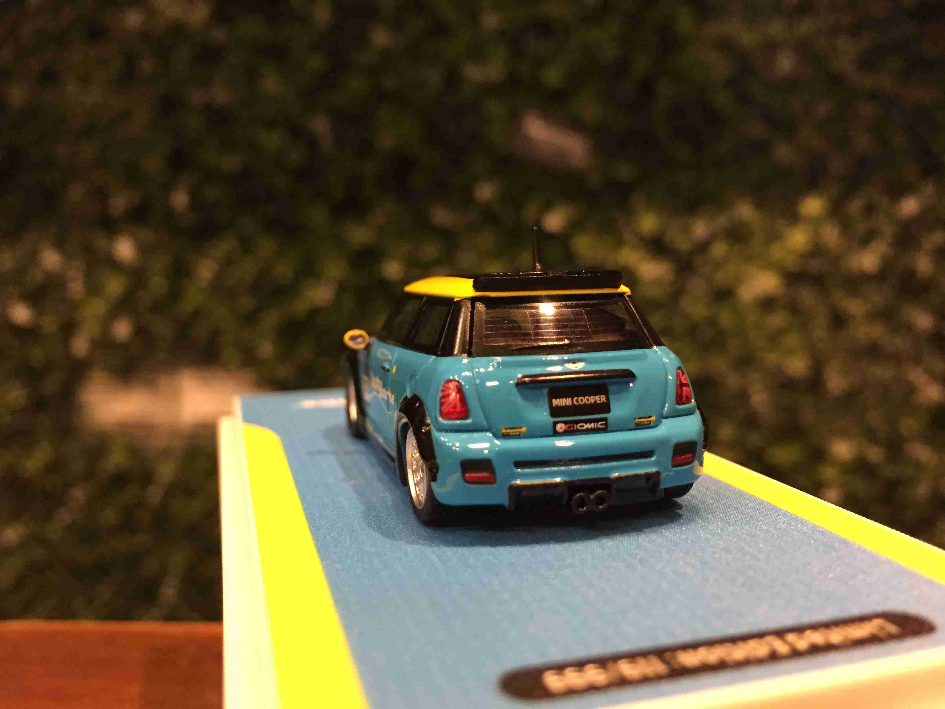 1/64 TimeModel Mini Cooper Yellow/BL TM643629【MGM】