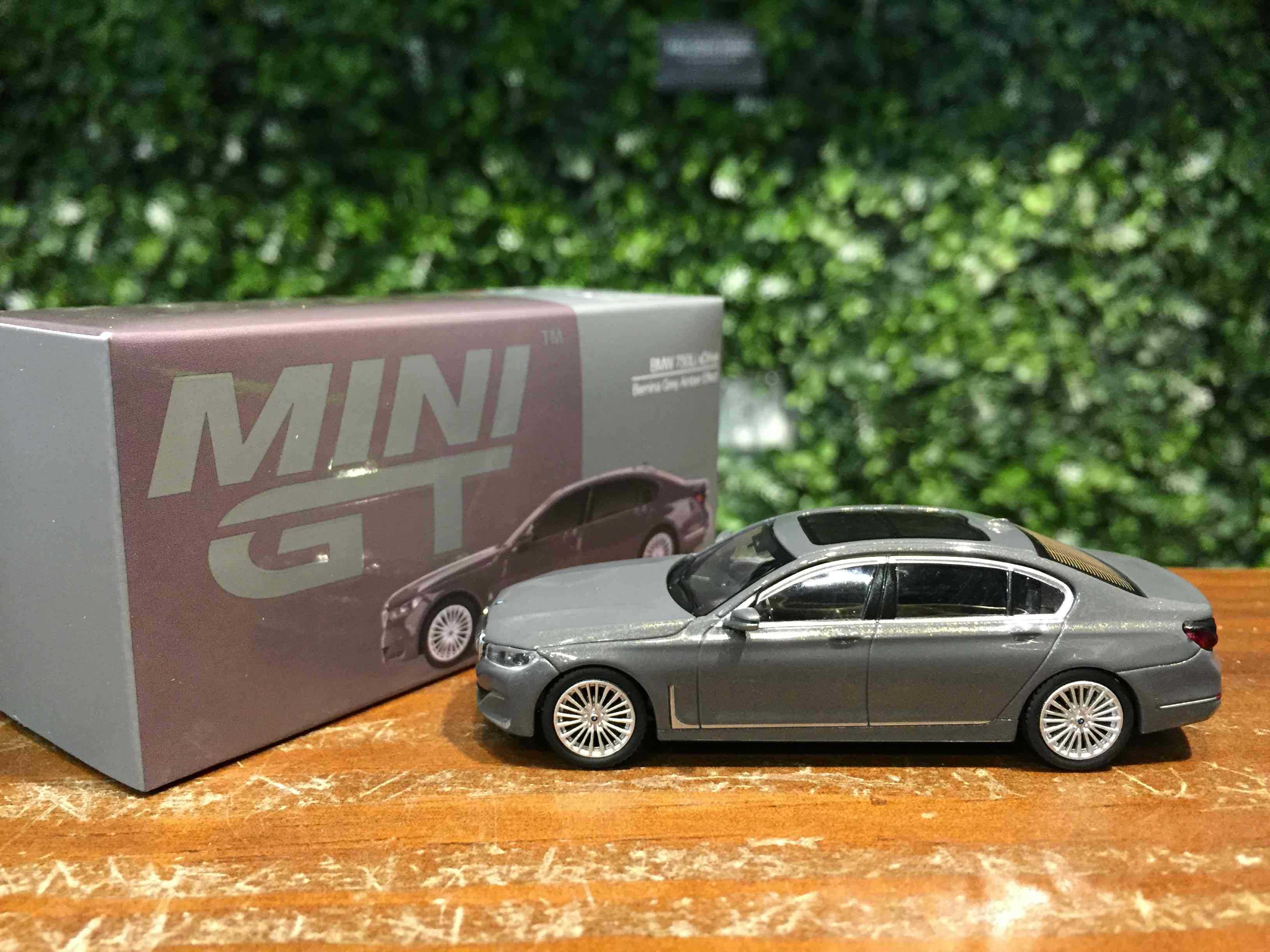 1/64 MiniGT BMW 750 Li xDrive (G12) Grey MGT00515L【MGM】