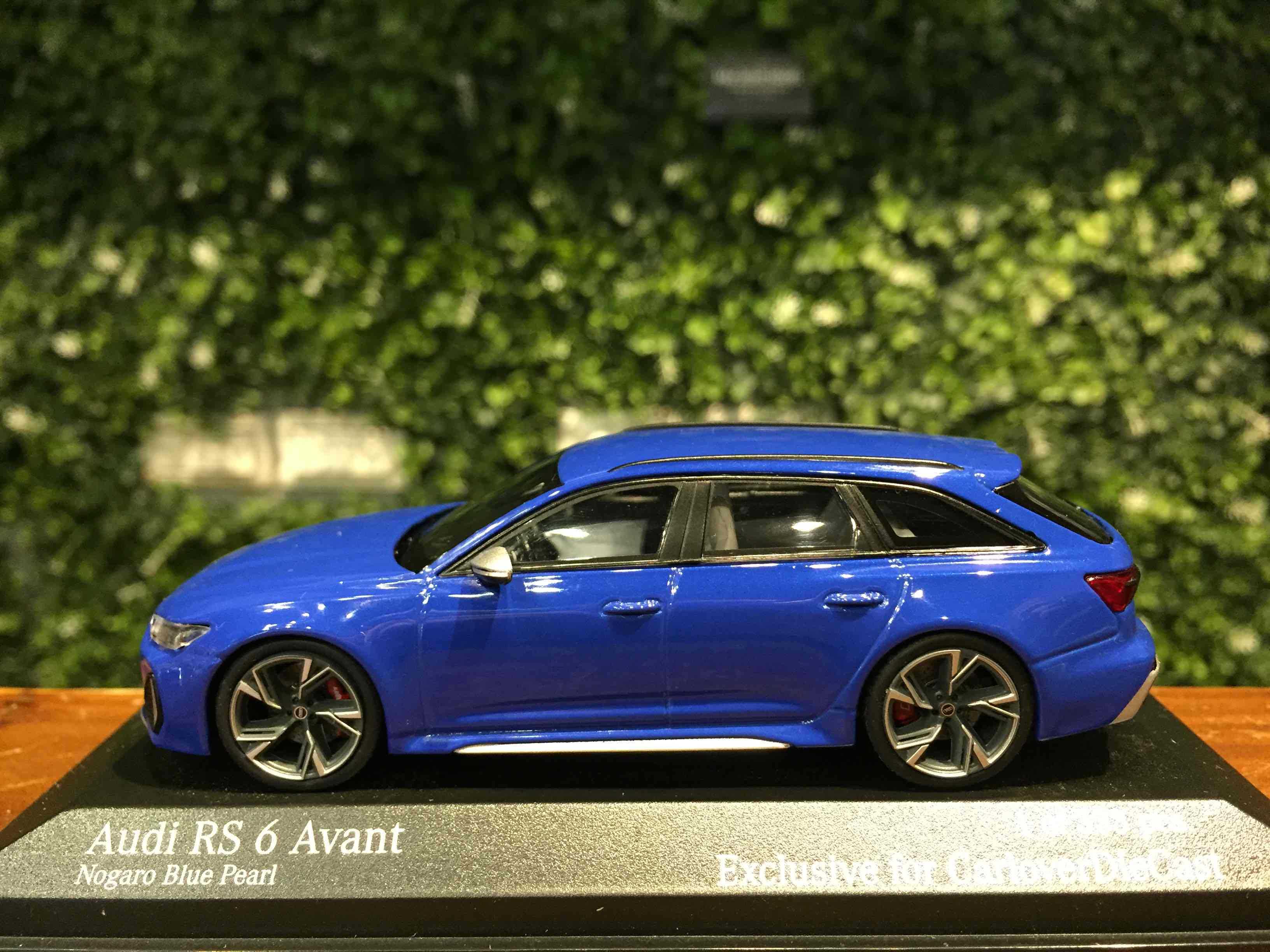 1/43 Minichamps Audi RS6 (C8) Avant 2020 Blue 413018015【MGM】