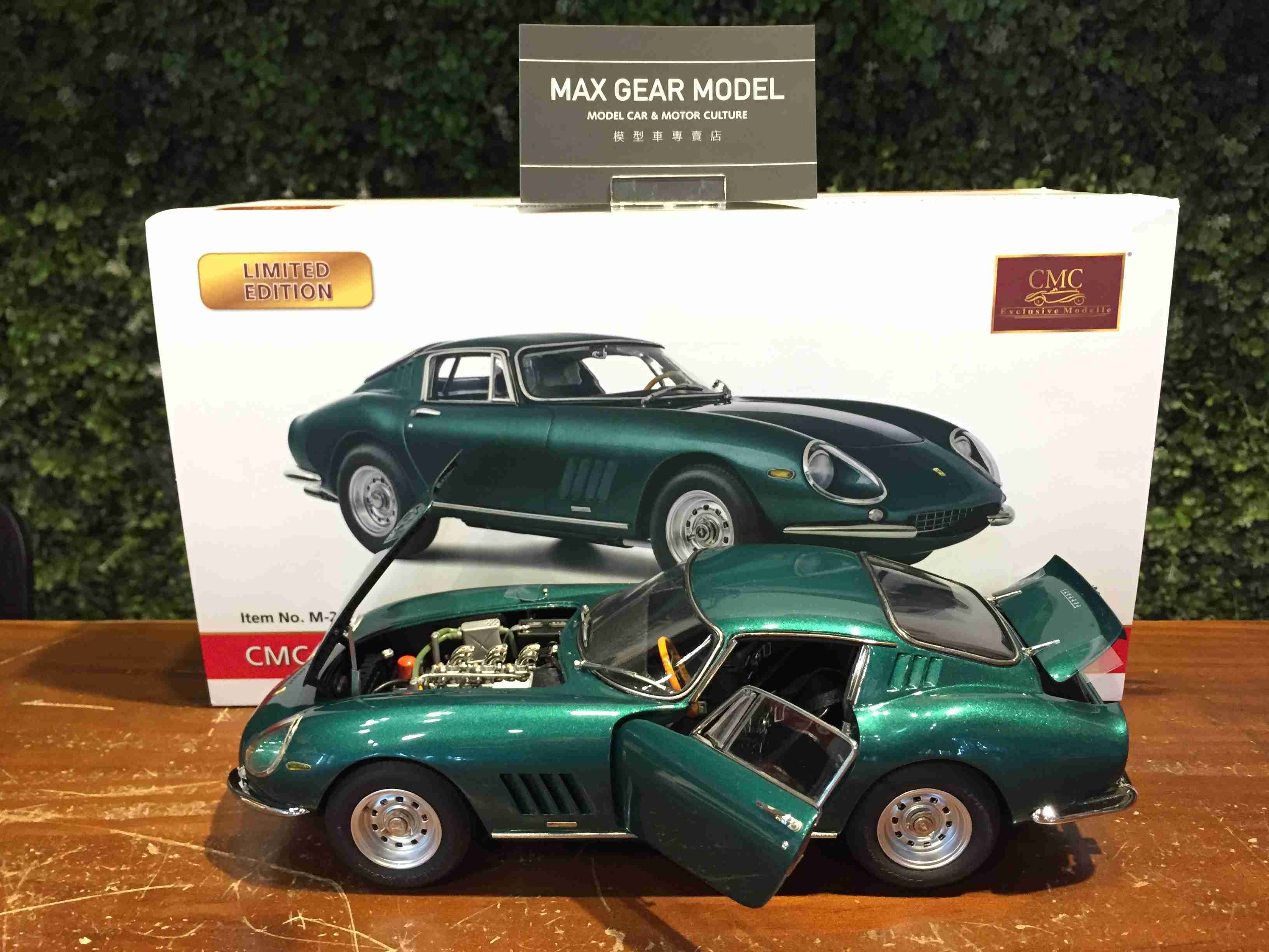 1/18 CMC Ferrari 275 GTB/C 1966 Racing Green M238【MGM】