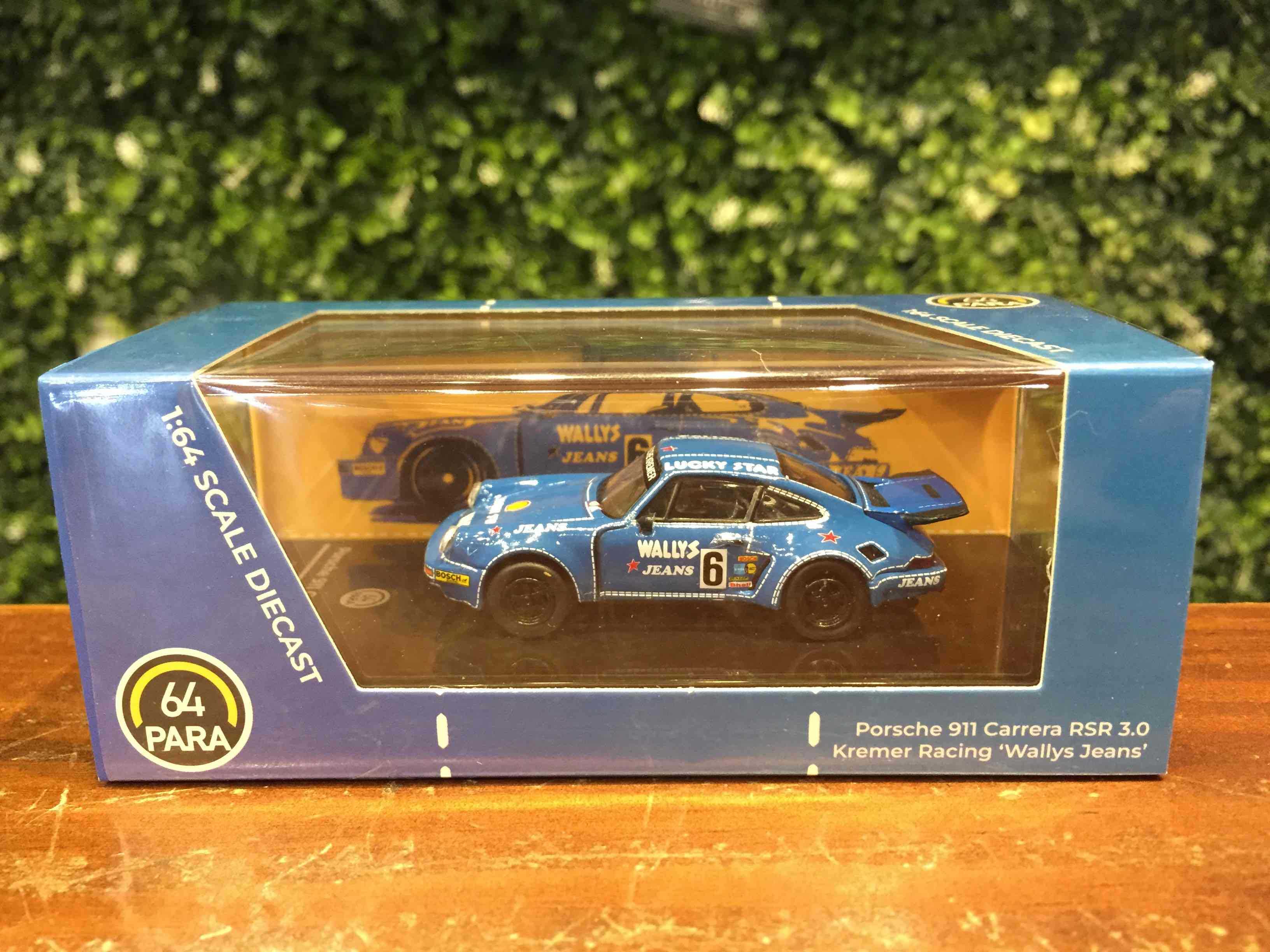 1/64 Paragon Porsche 911 3.0 RSR Wally’s Jeans PA55791【MGM】
