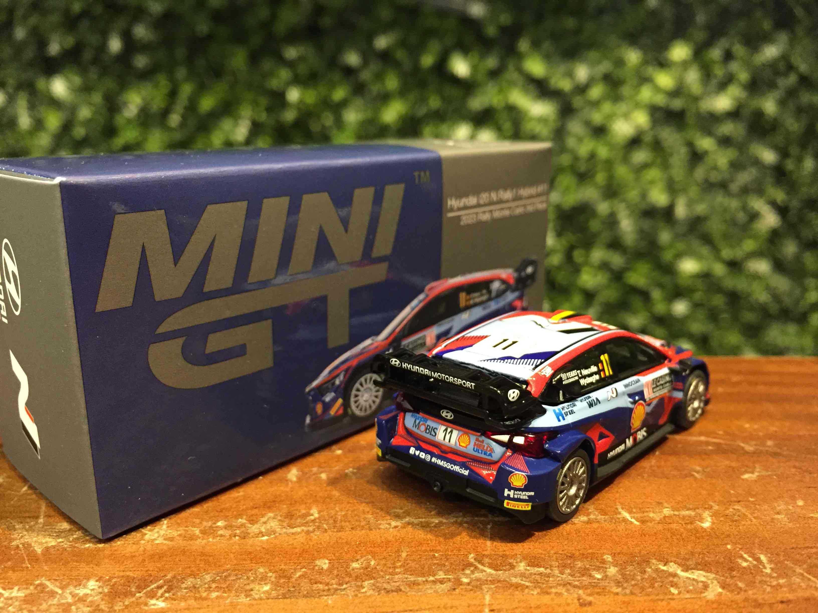 1/64 MiniGT Hyundai i20 N 2023 MonteCarlo 3rd MGT00710L【MGM】