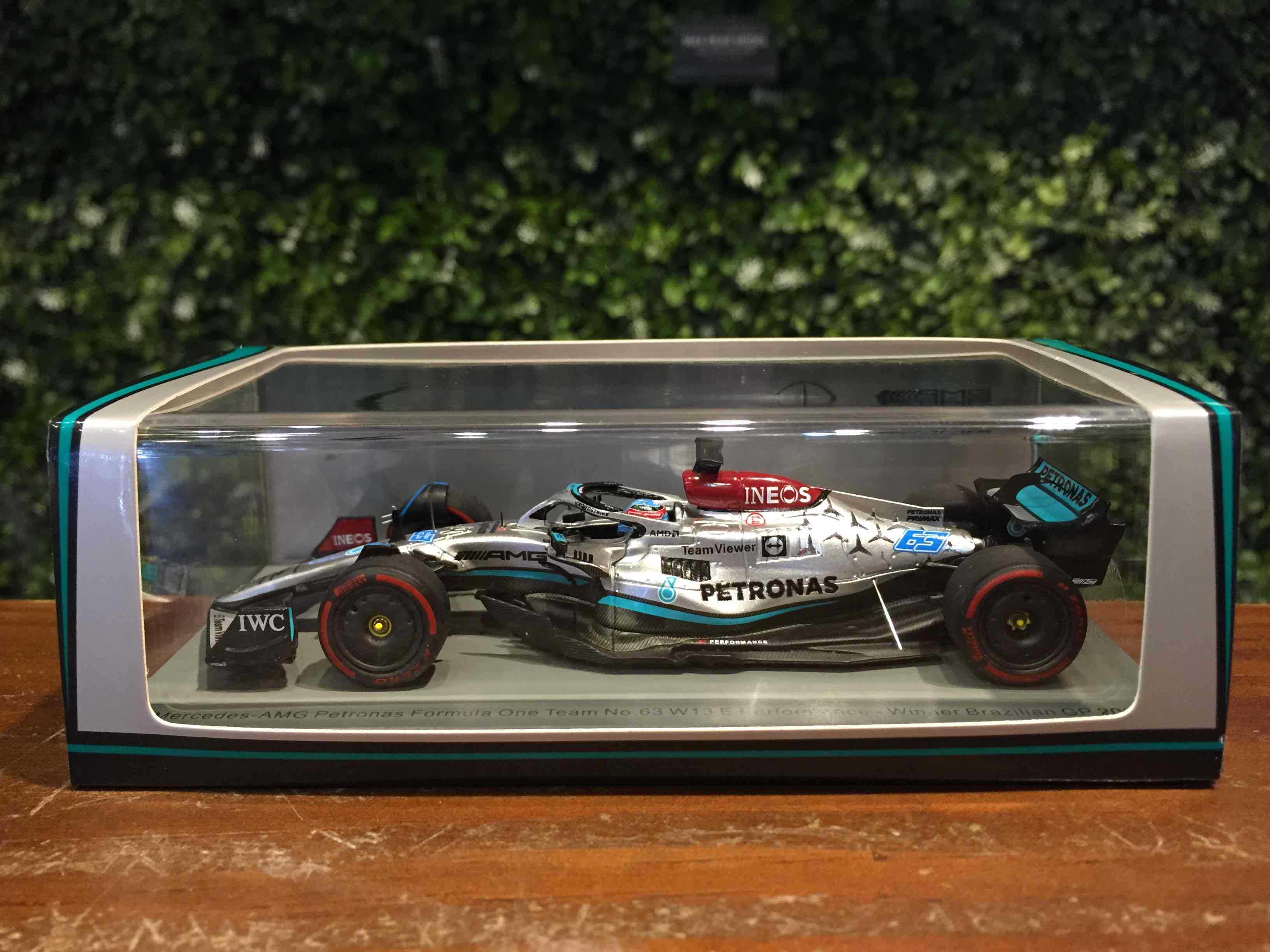 1/43 Spark Mercedes-AMG W13 George Russell Winner S8557【MGM】