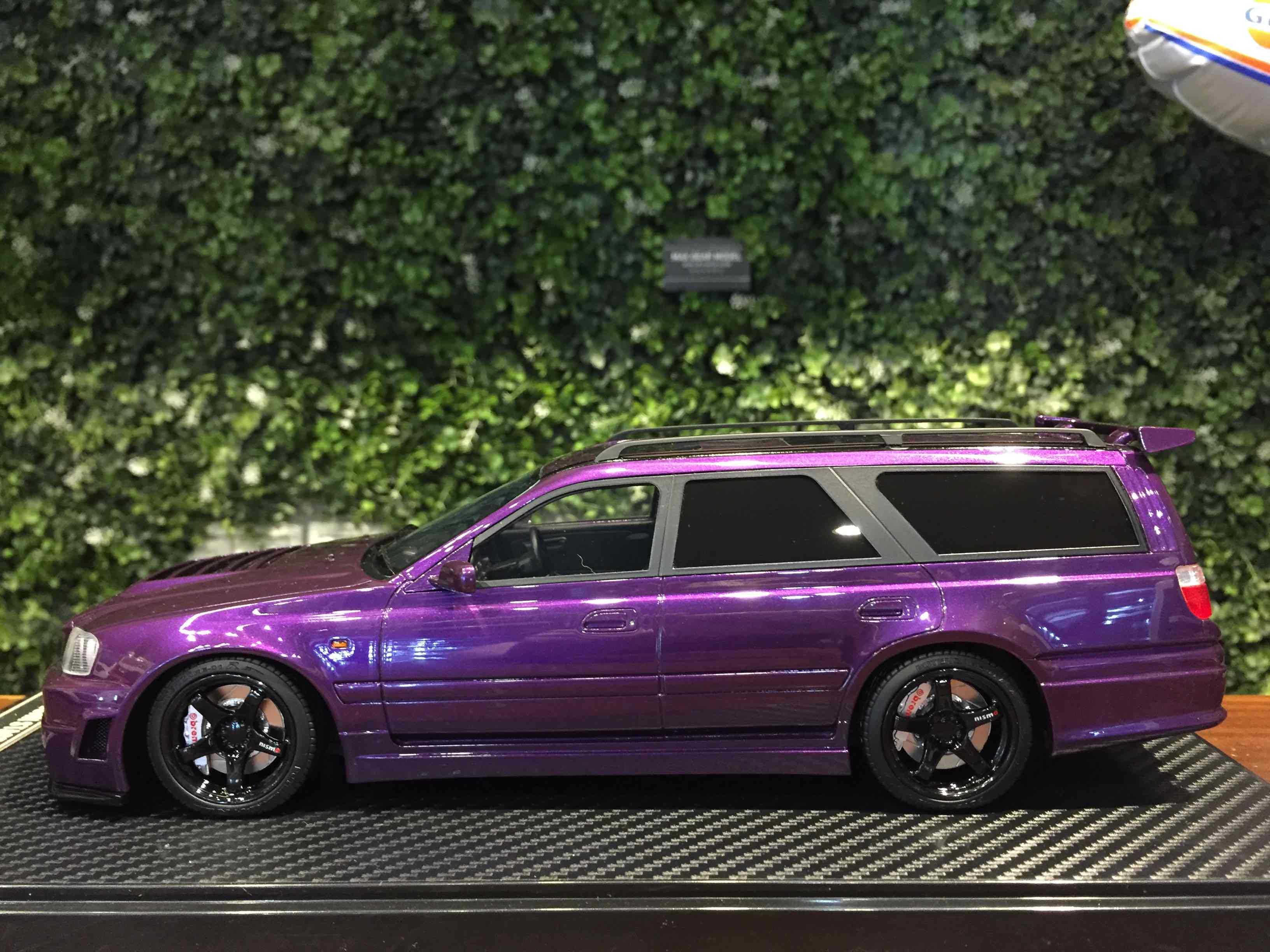 1/18 IVY Nissan Stagea GTR R34 Midnight Purple【MGM】