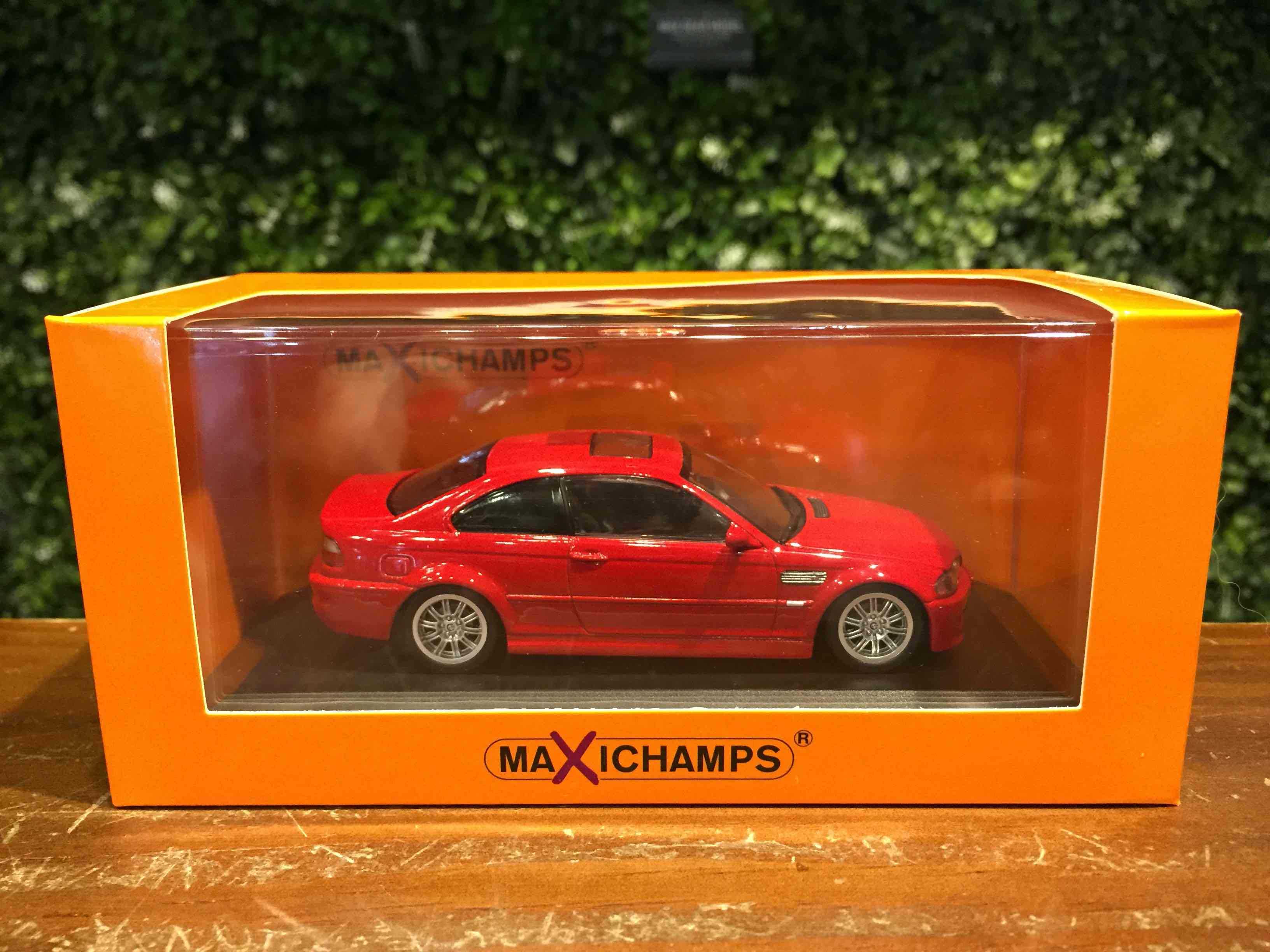 1/43 Minichamps BMW M3 (E46) Coupe 2001 Red 940020020【MGM】