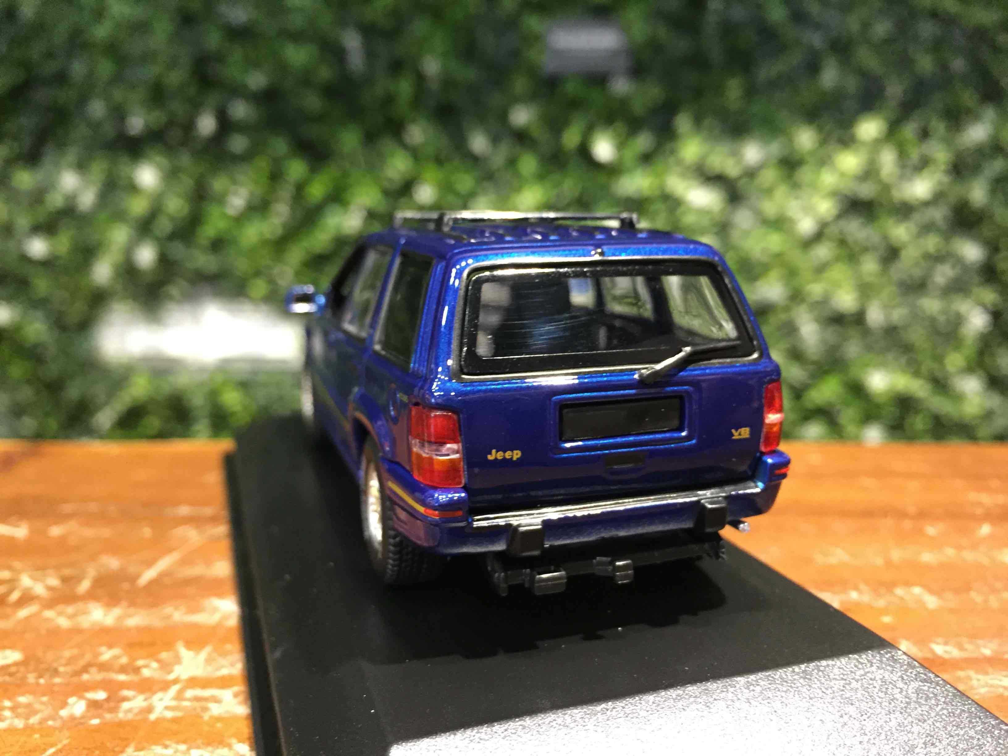 1/43 Minichamps Jeep Grand Cherokee 1995 Blue 940149660【MGM】