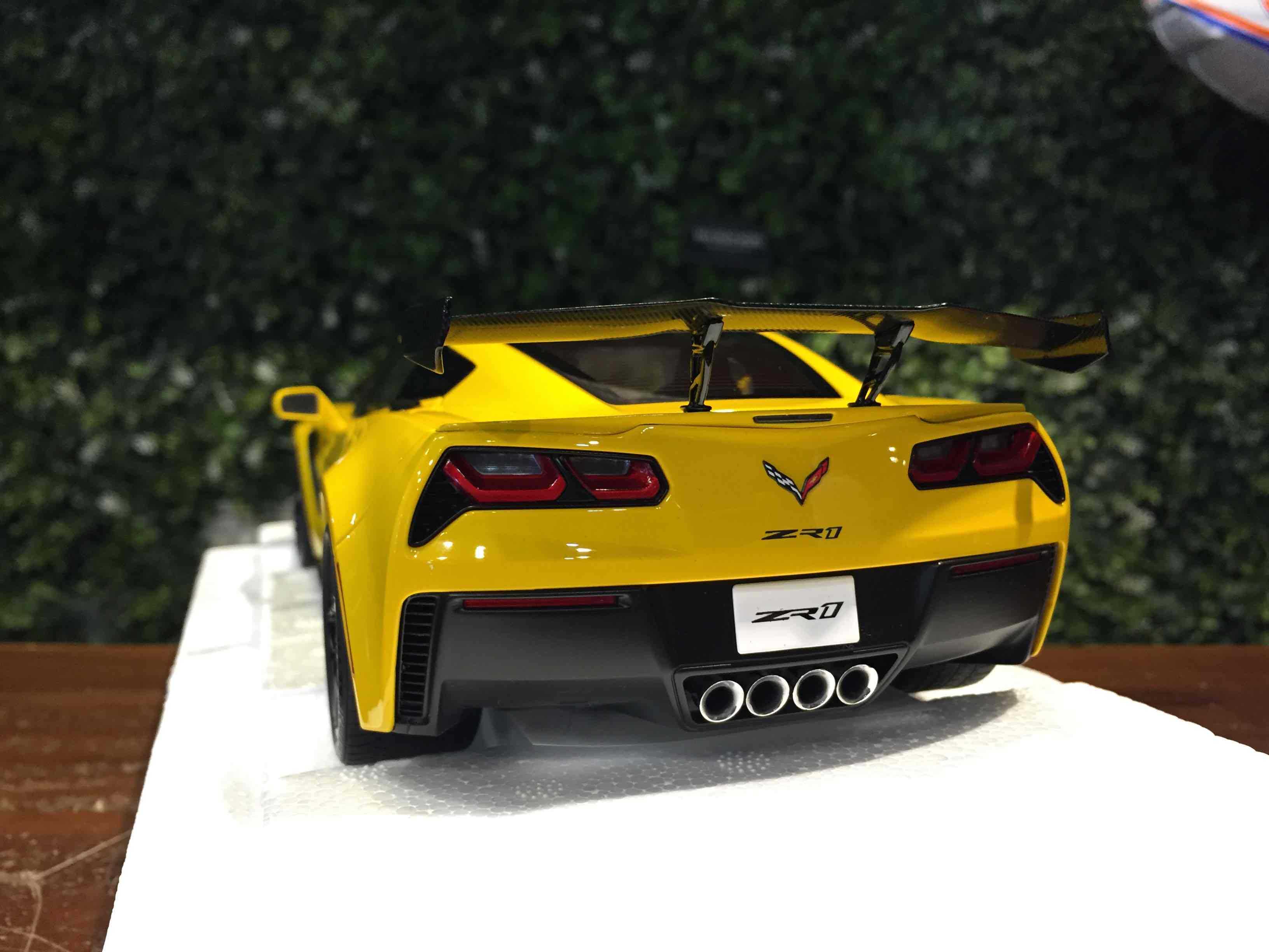 1/18 AUTOart Chevrolet Corvette C7 ZR1 Yellow 71278【MGM】