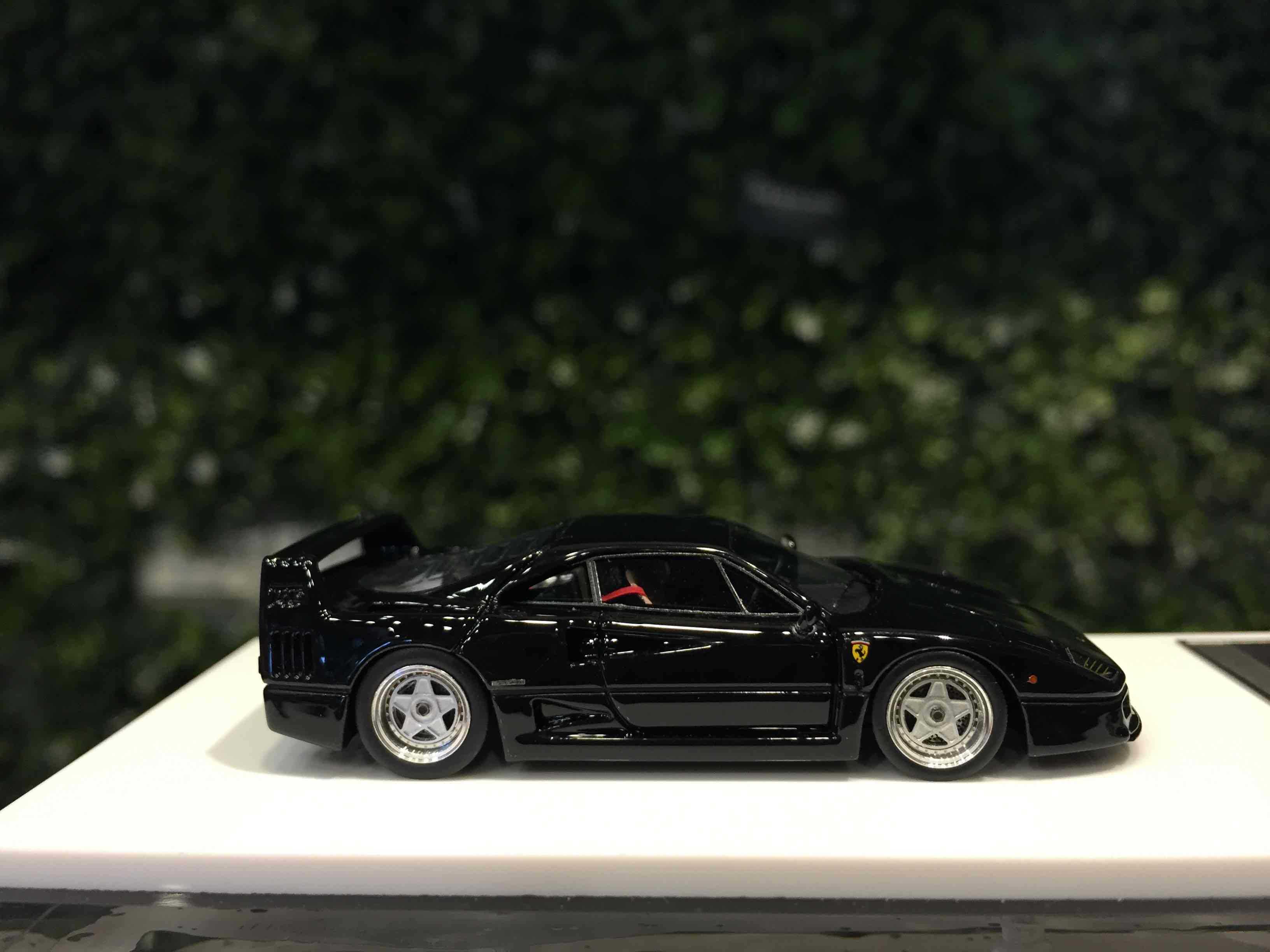 1/64 SCM Ferrari F40 LM 1987 Nero Daytona SCM06O【MGM】