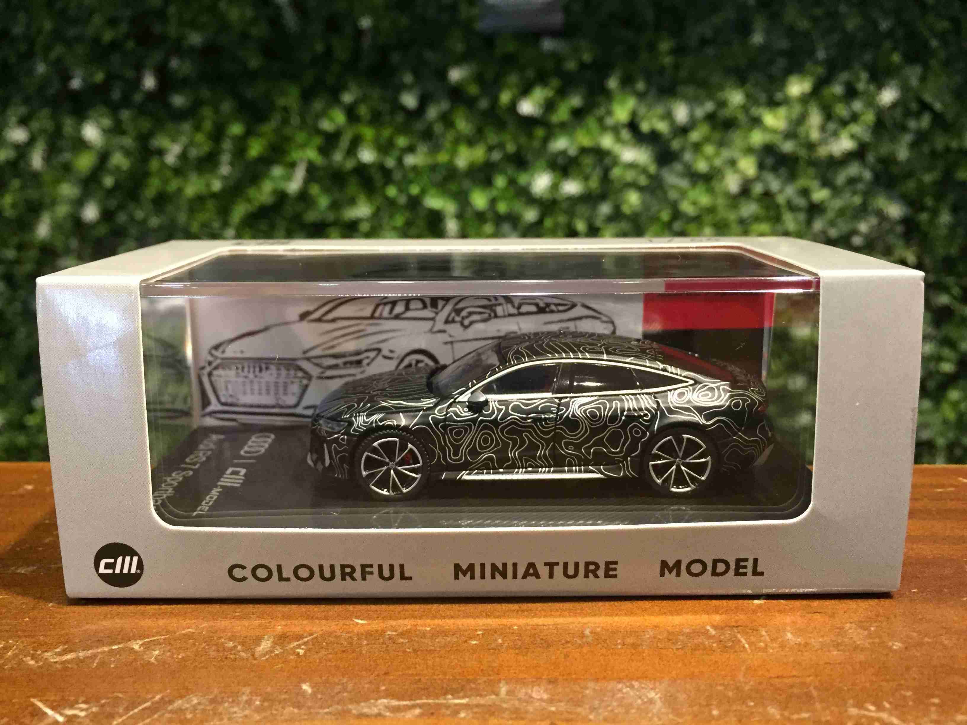 1/64 CM-Model Audi RS7 Sportback Black CM64RS706【MGM】