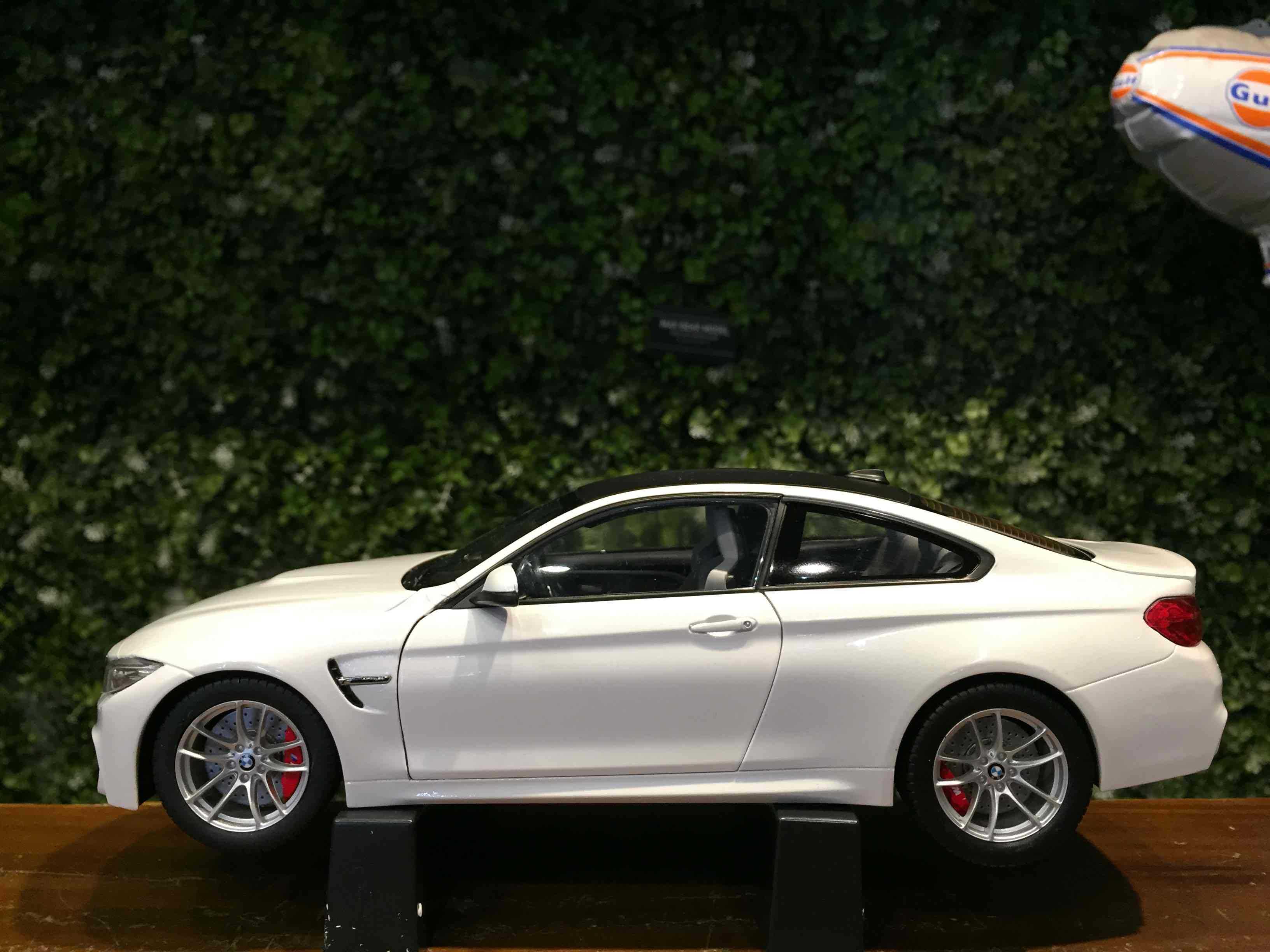 1/18 Paragon BMW M4 (F82) 2014 White PA97101【MGM】