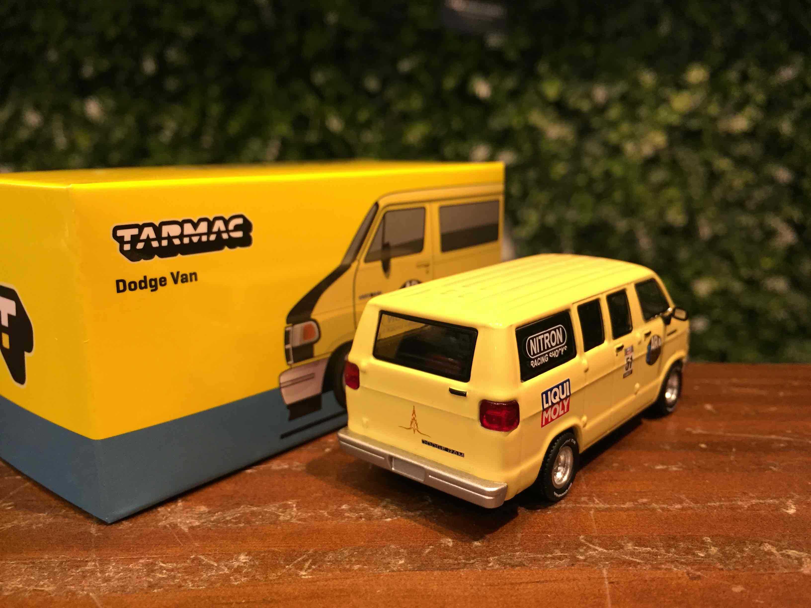 1/64 Tarmac Dodge Van Yellow T64GTL032YL【MGM】