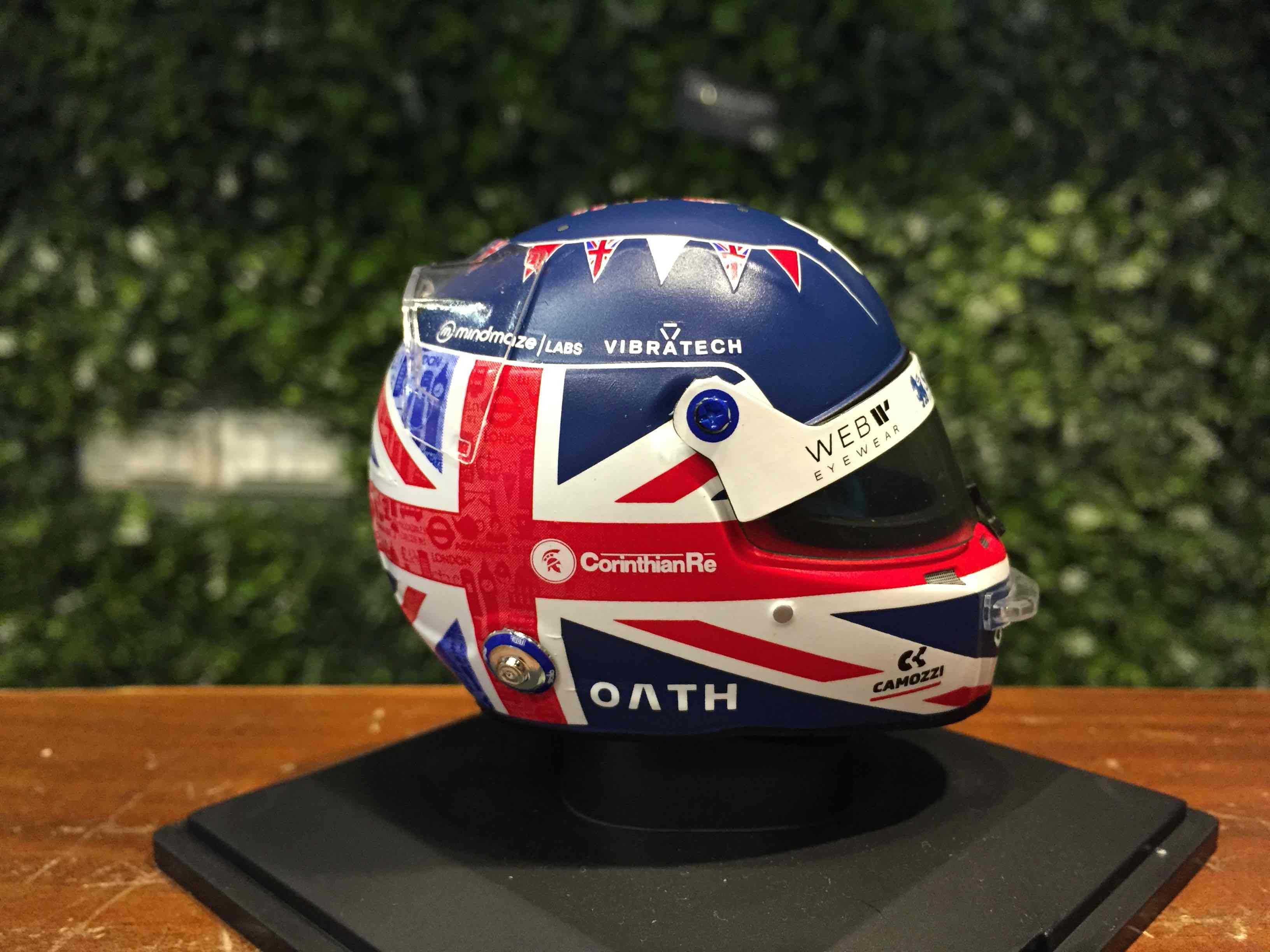 1/5 Spark Alfa Romeo Valtteri Bottas 2023 Helmet 5HF119【MGM】