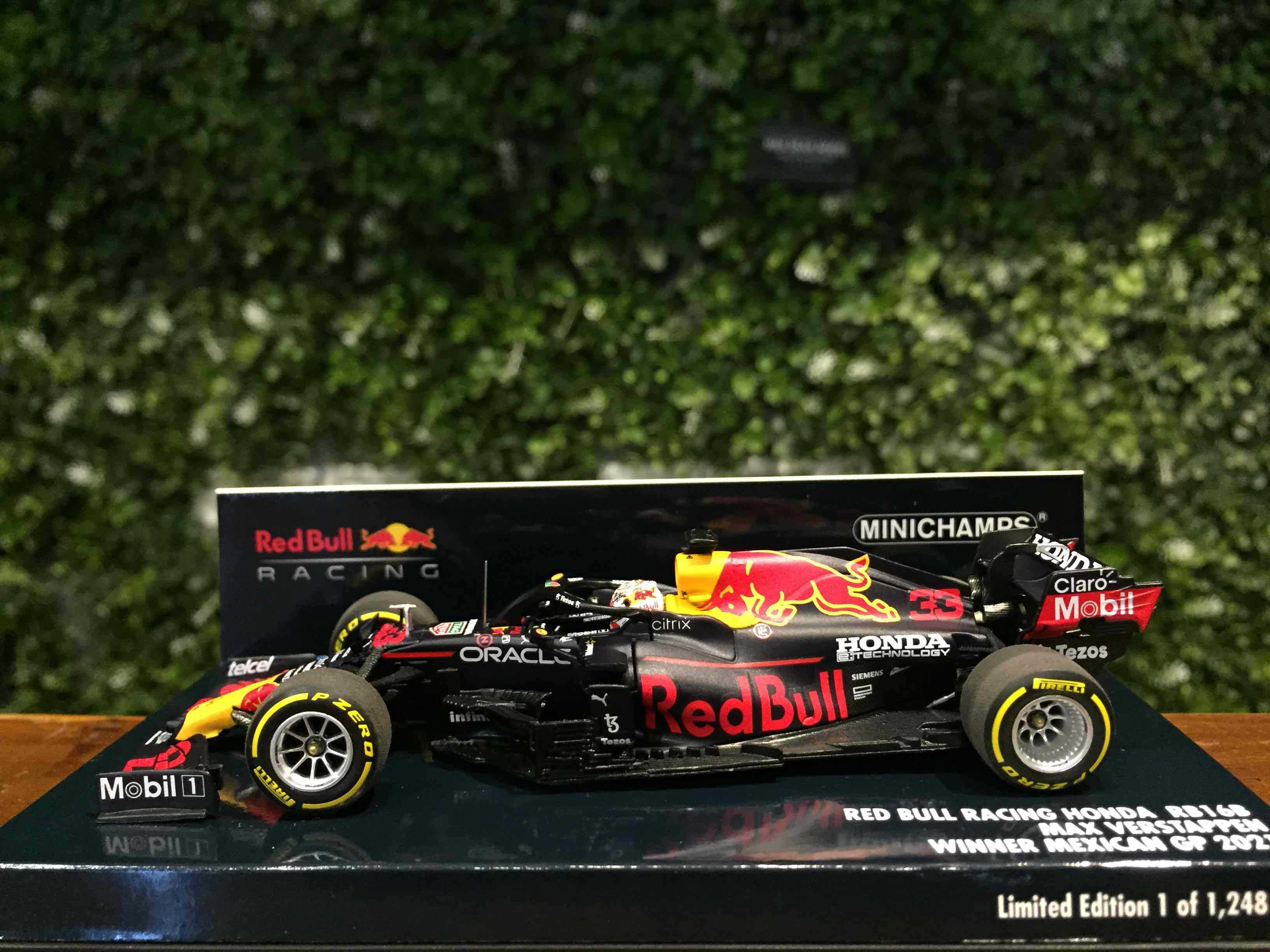 1/43 Minichamps Red Bull RB16B Max Verstappen 410211933【MGM】