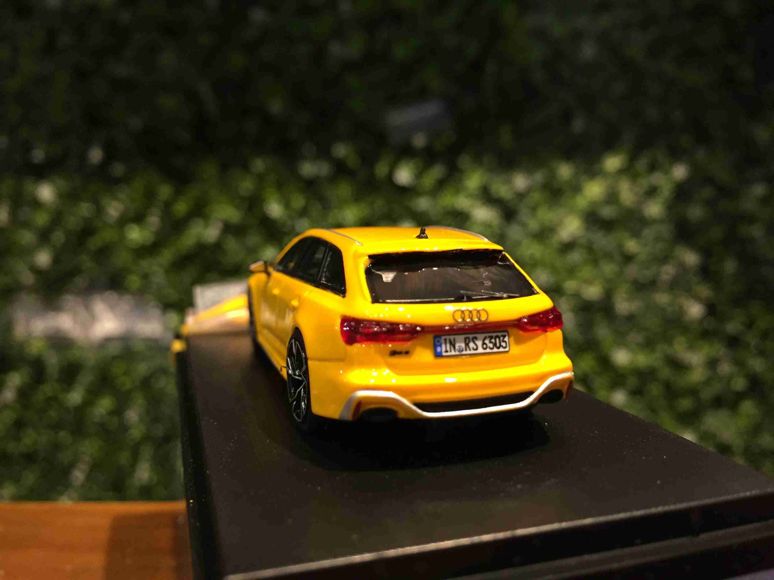 1/64 StanceHunter Audi RS6 Avant (C8) Vegas Yellow【MGM】