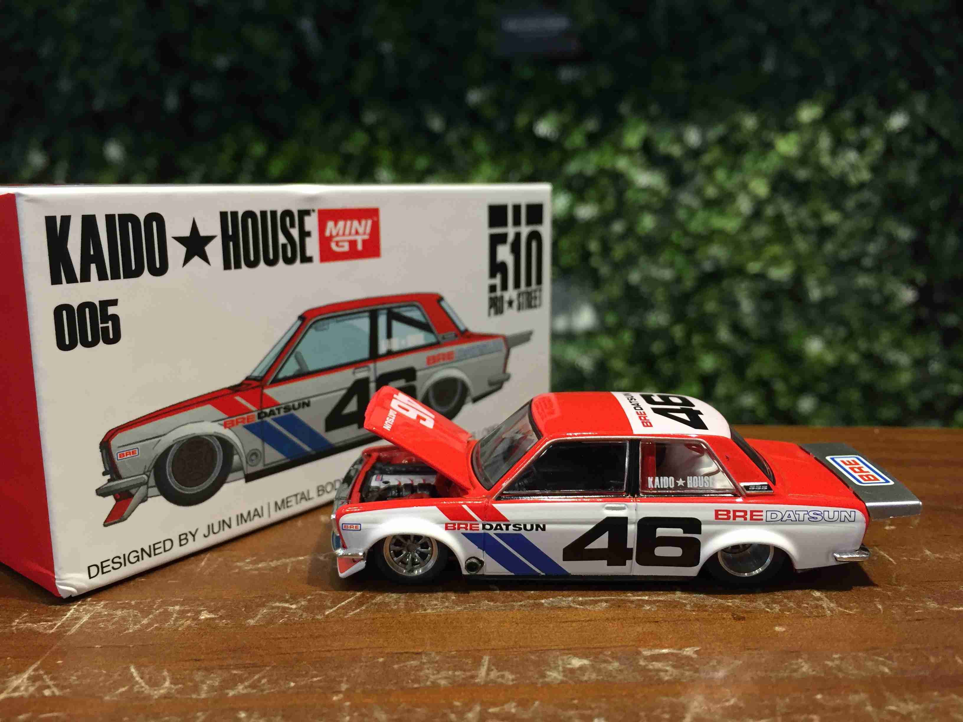 1/64 MiniGT Datsun 510 Pro Street BRE510 V1 KHMG005【MGM】