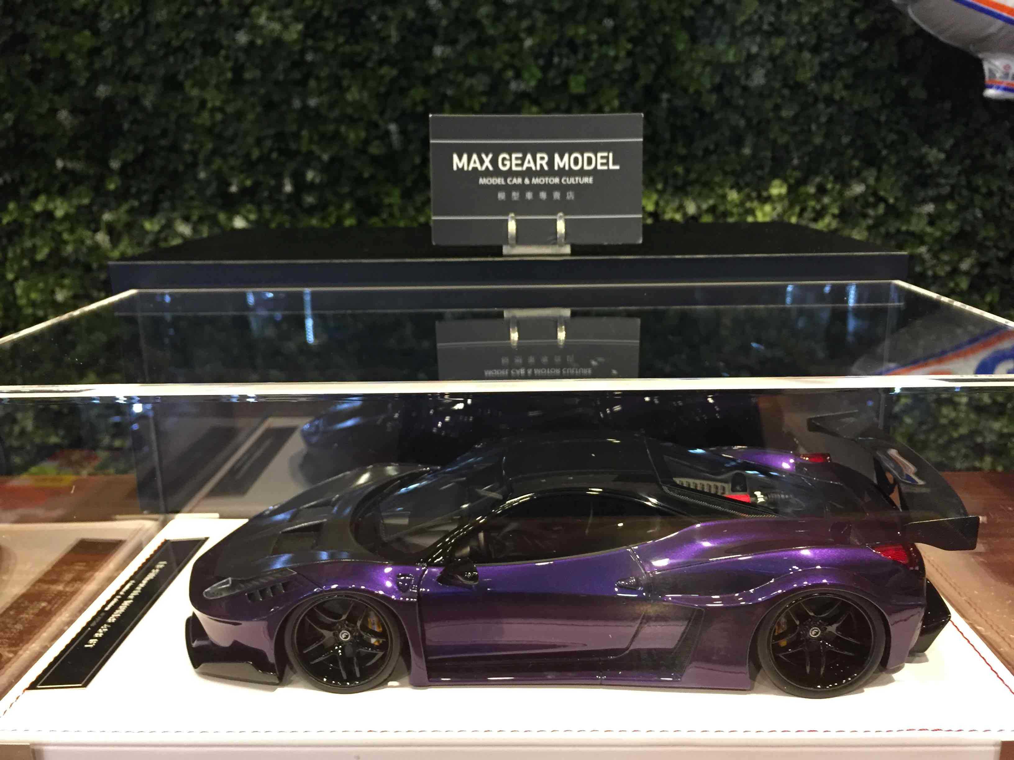 1/18 IVY LBWK Ferrari 458 GT Purple【MGM】